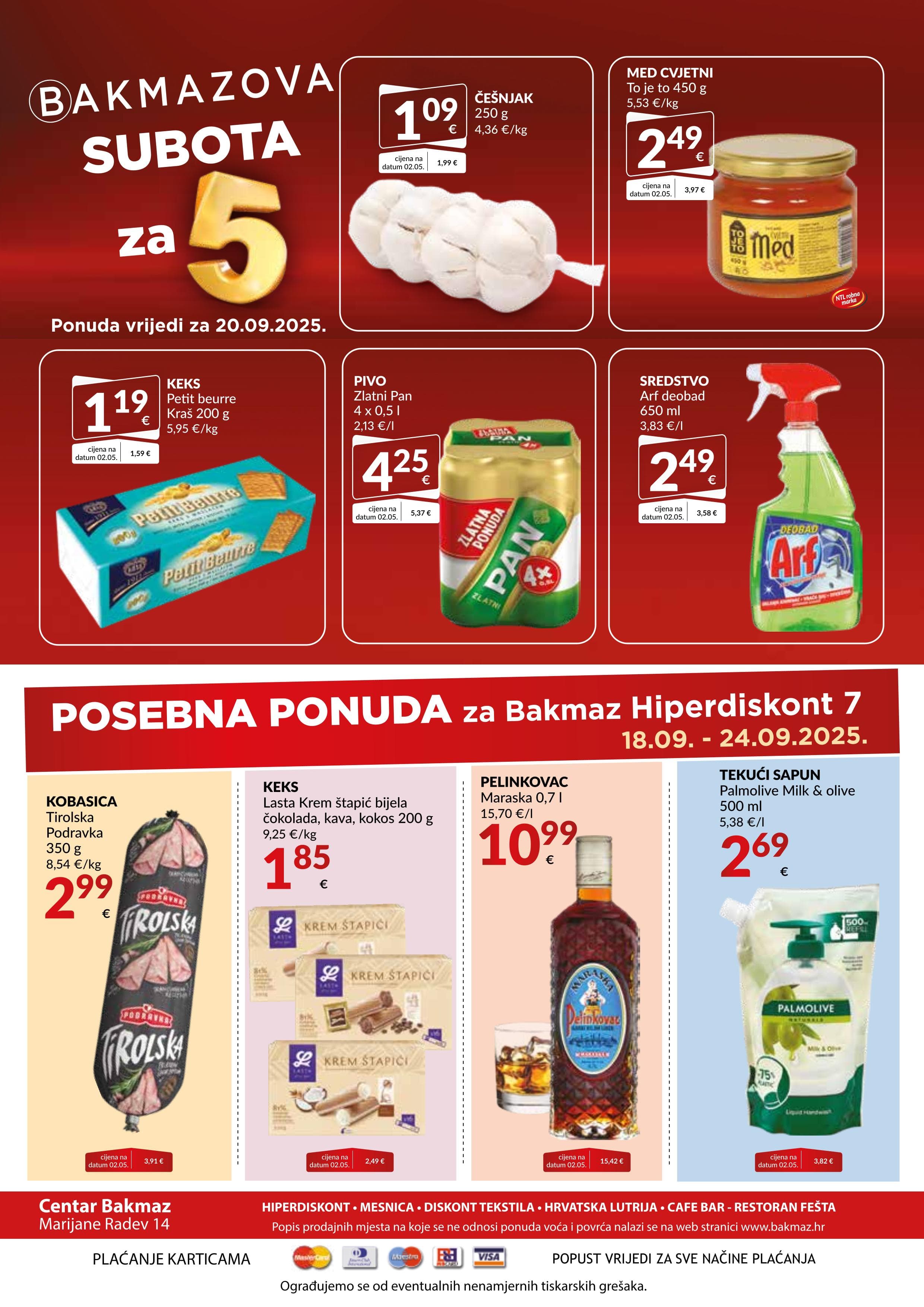 Page from catalog: Akcijska ponuda