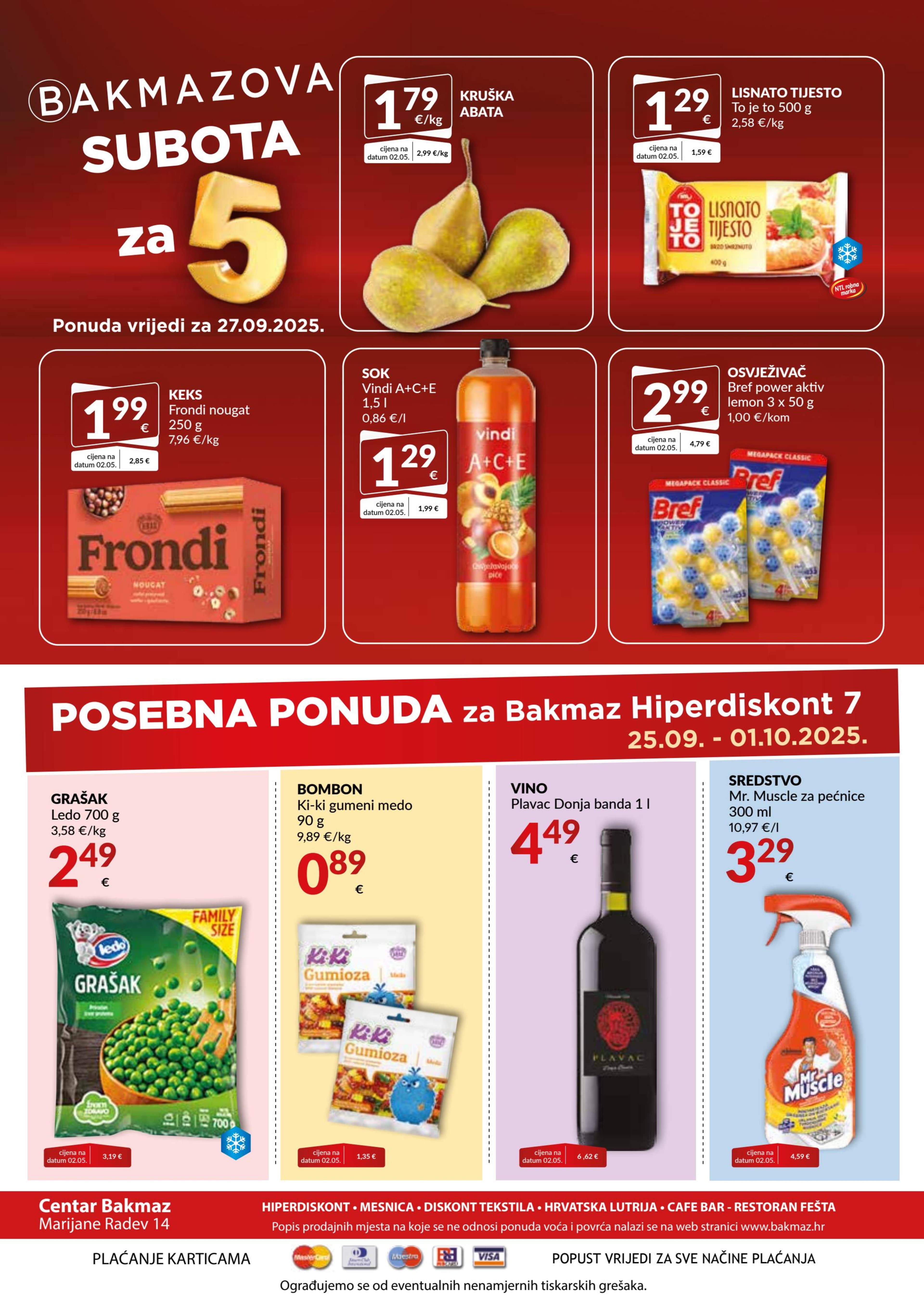 Page from catalog: Akcijska ponuda