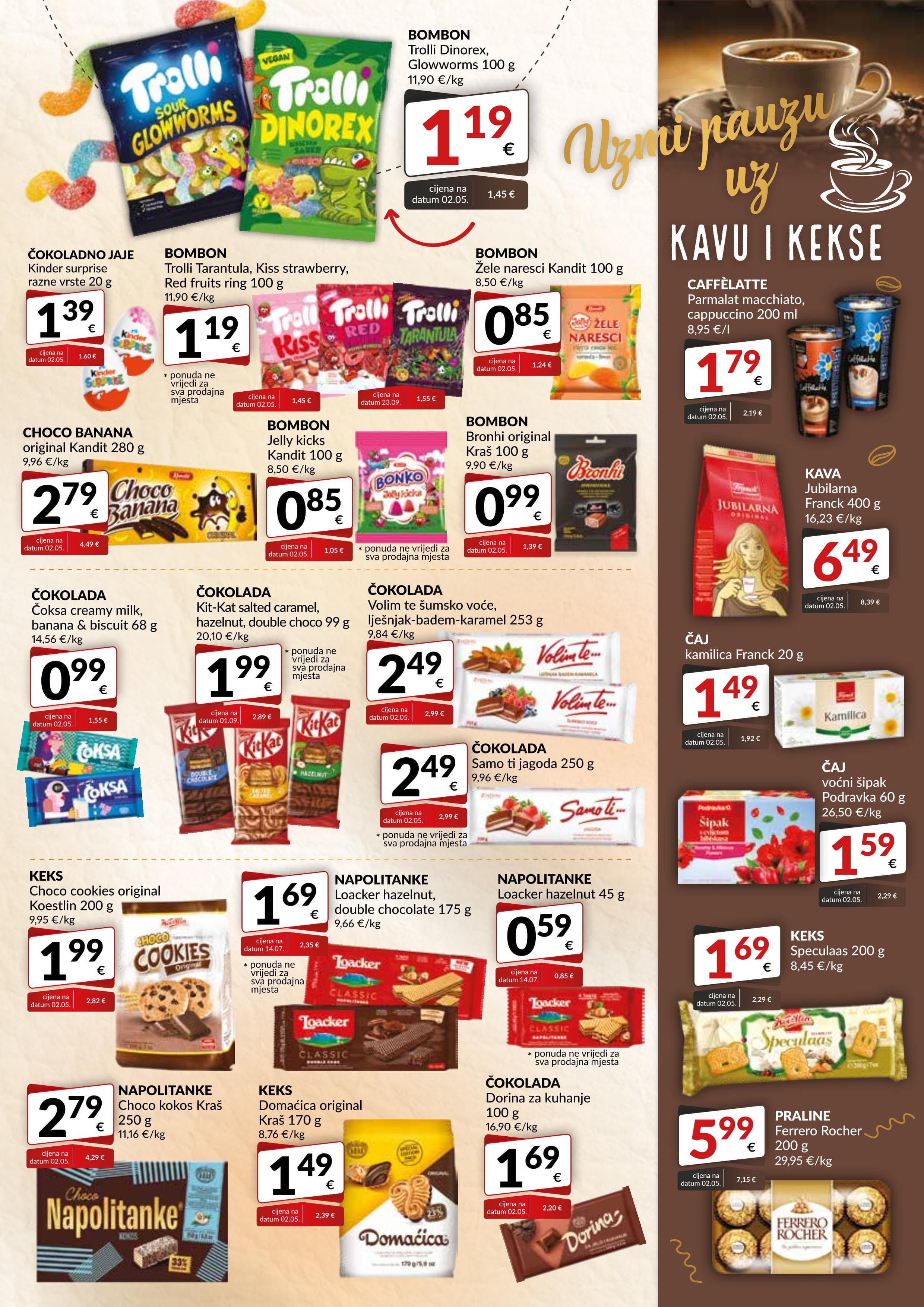 Page from catalog: Akcijska ponuda