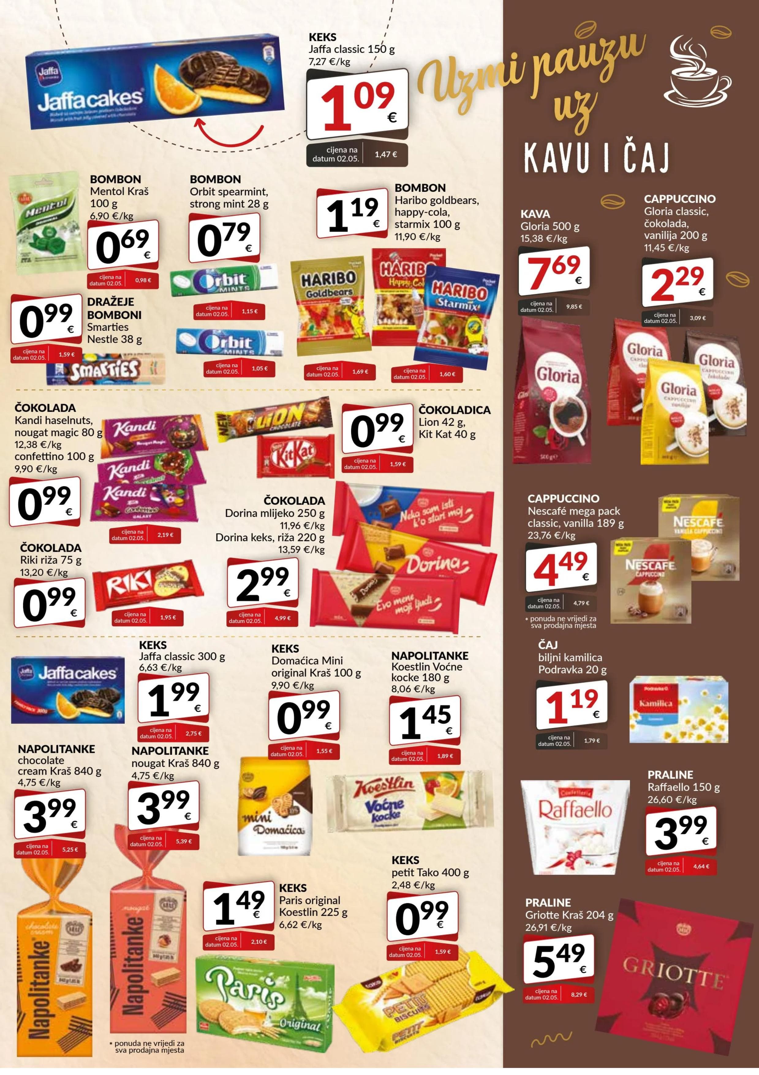 Page from catalog: Akcijska ponuda