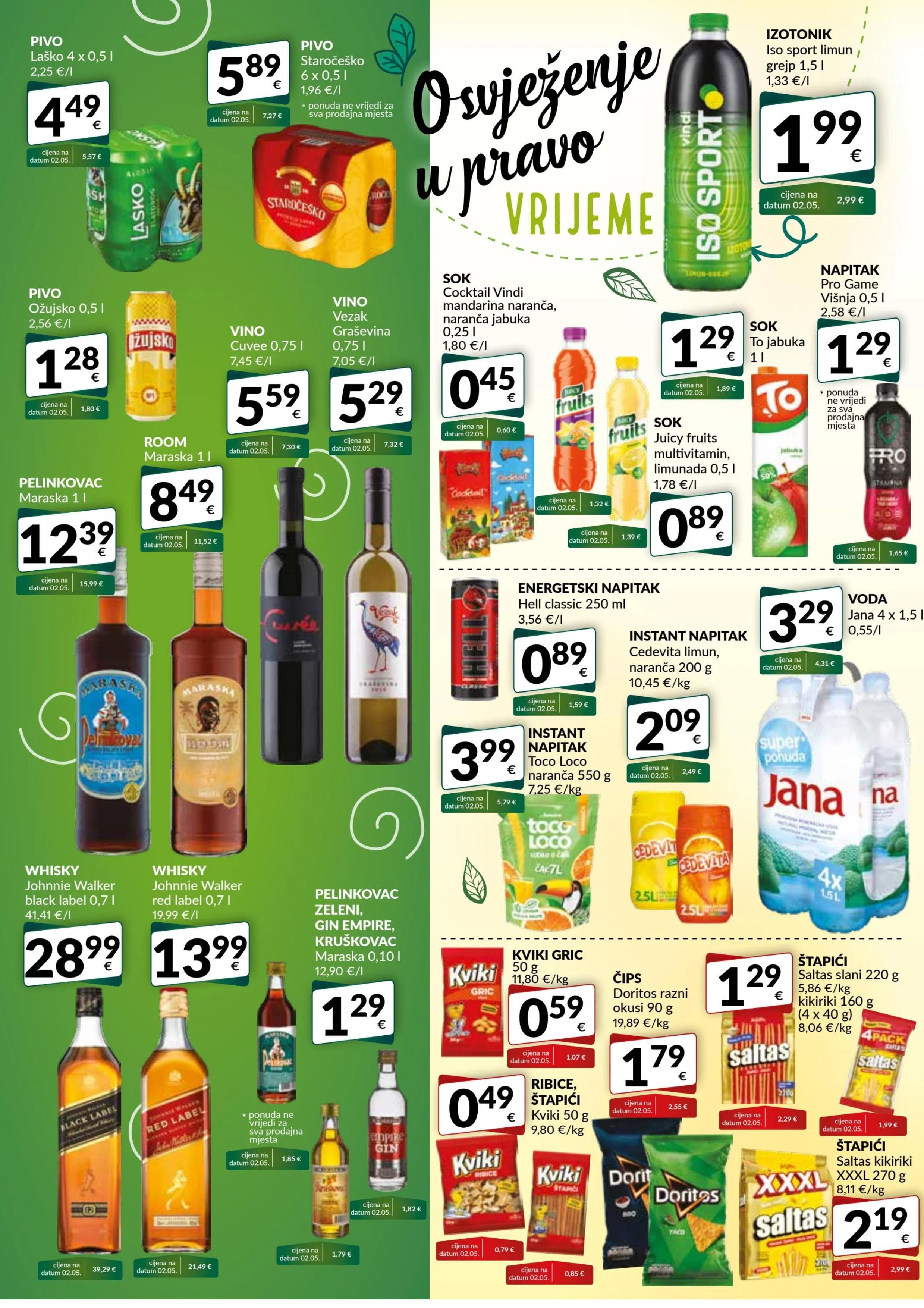 Page from catalog: Akcijska ponuda