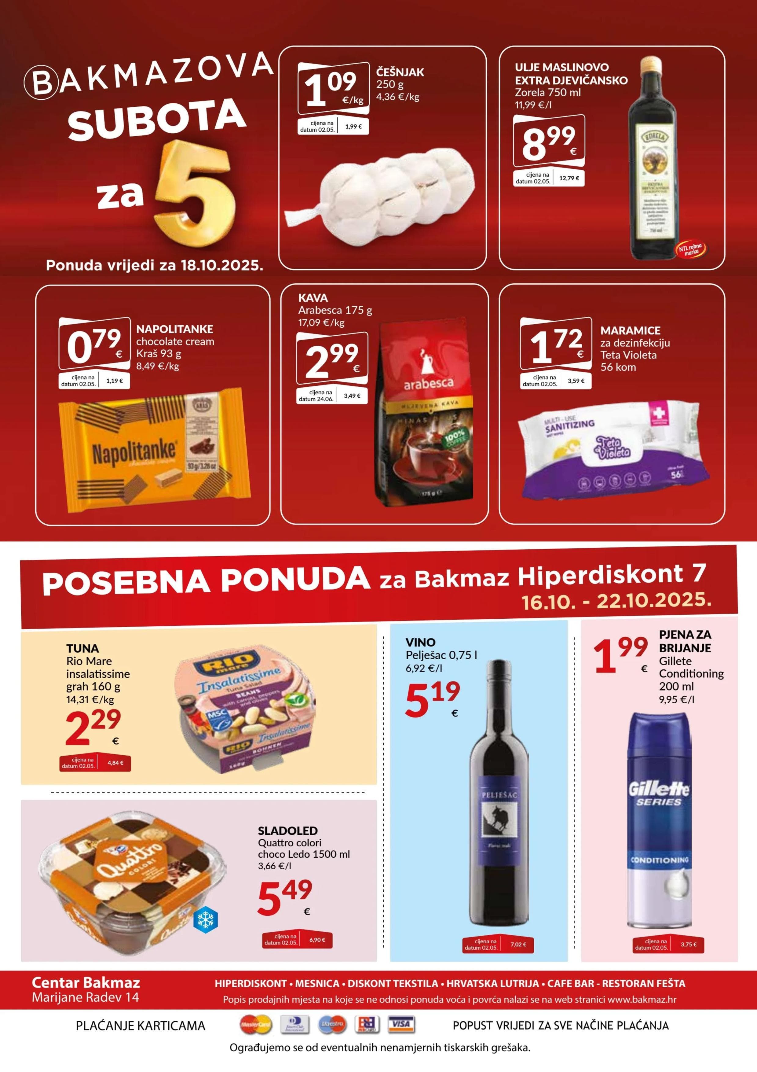 Page from catalog: Akcijska ponuda