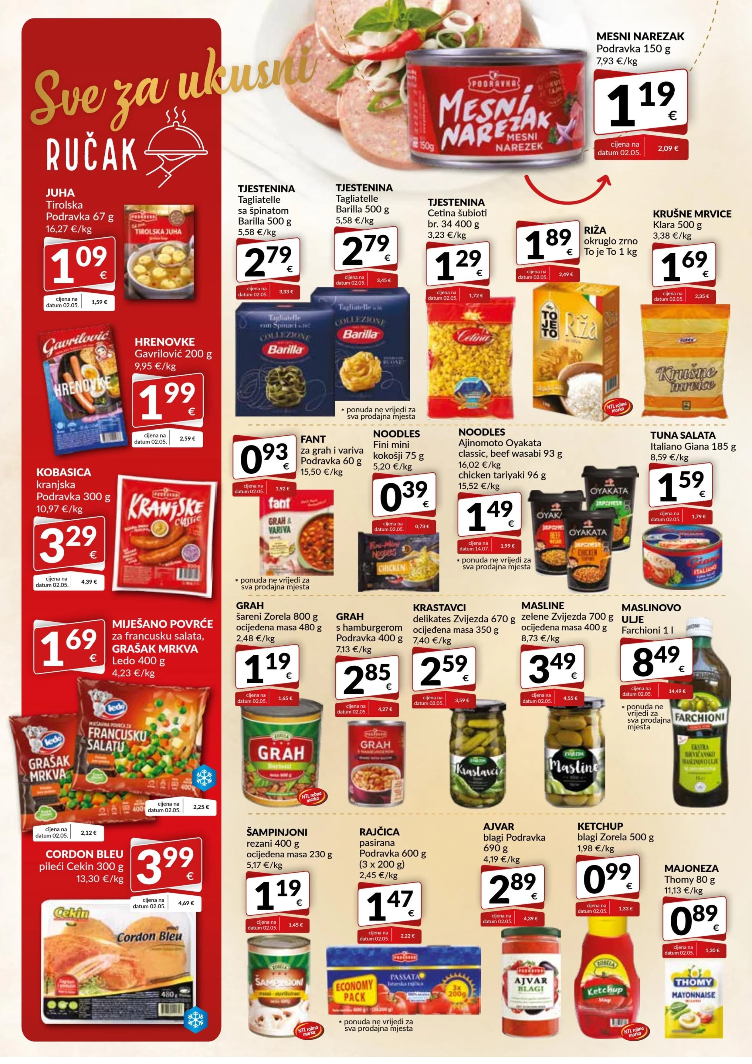 Page from catalog: Akcijska ponuda