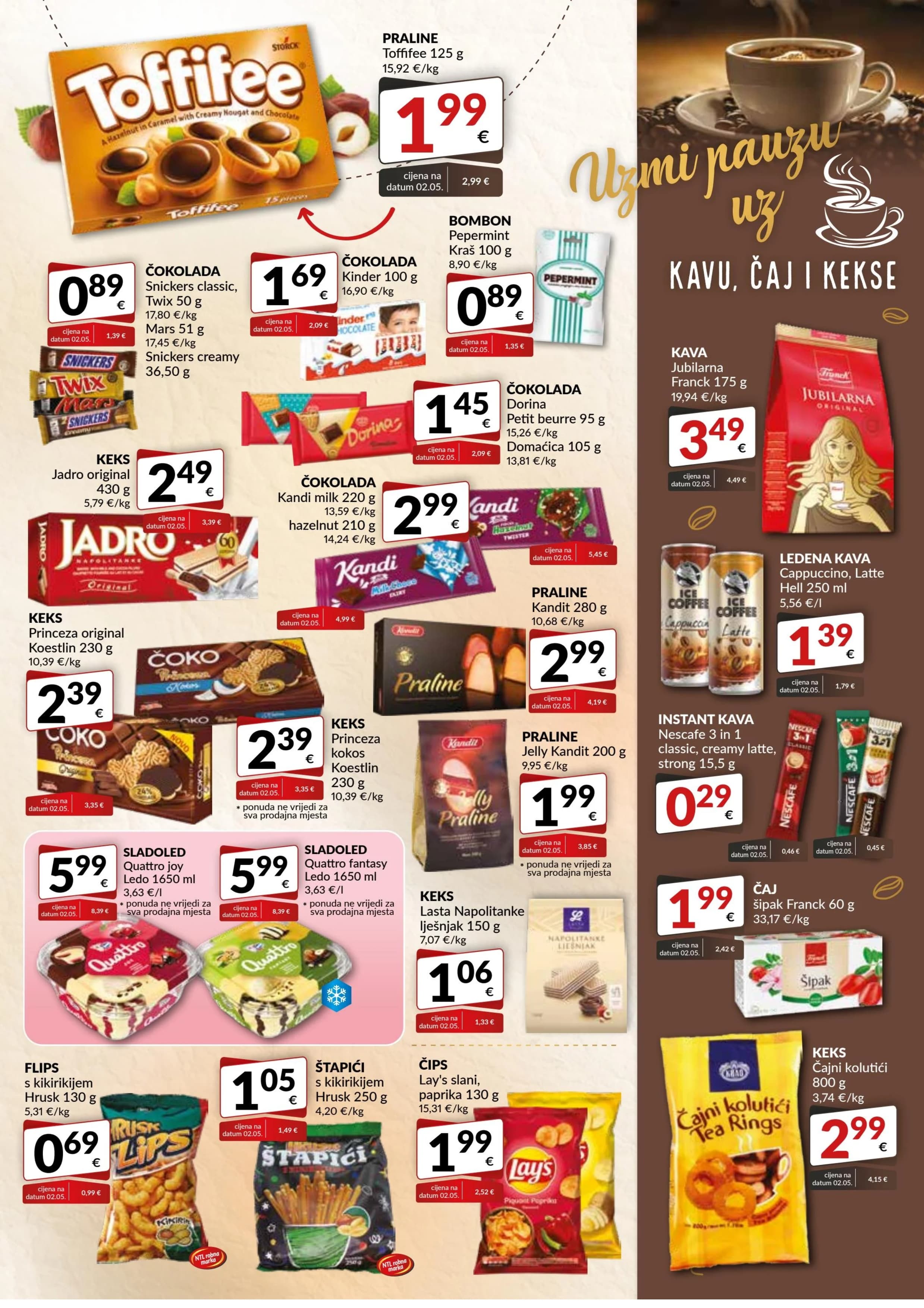 Page from catalog: Akcijska ponuda