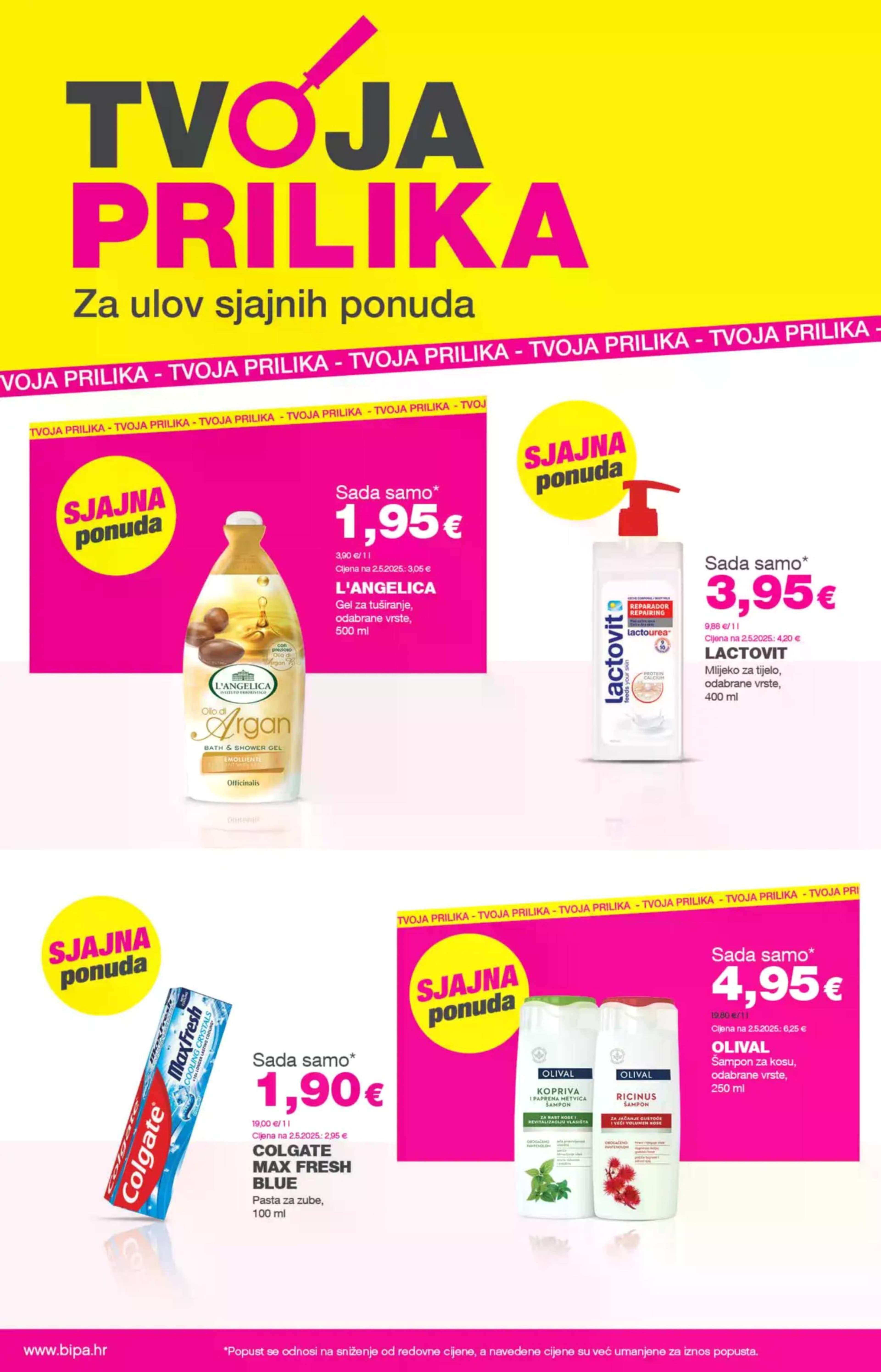 Page from catalog: Akcijska ponuda