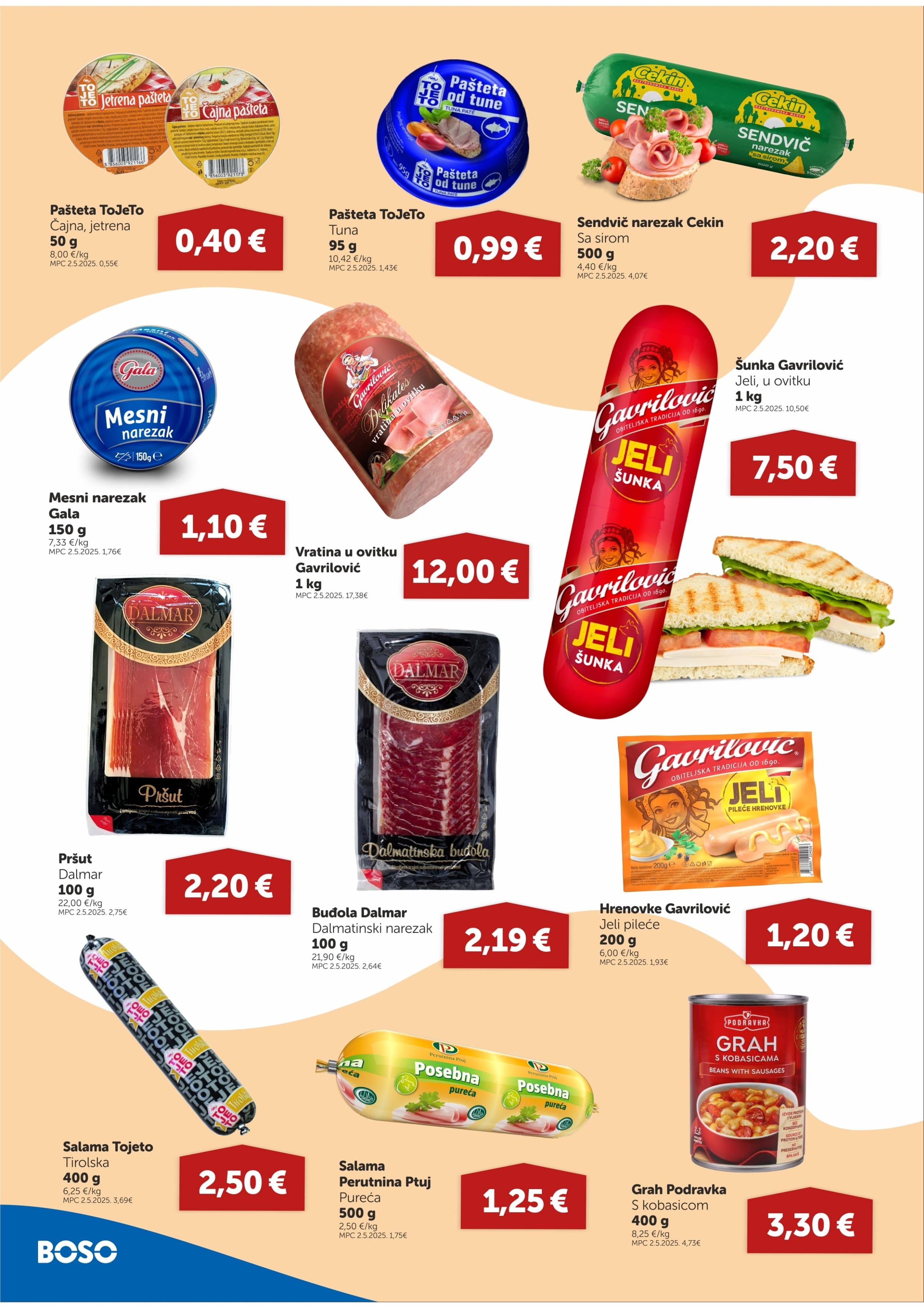 Page from catalog: Akcijska ponuda