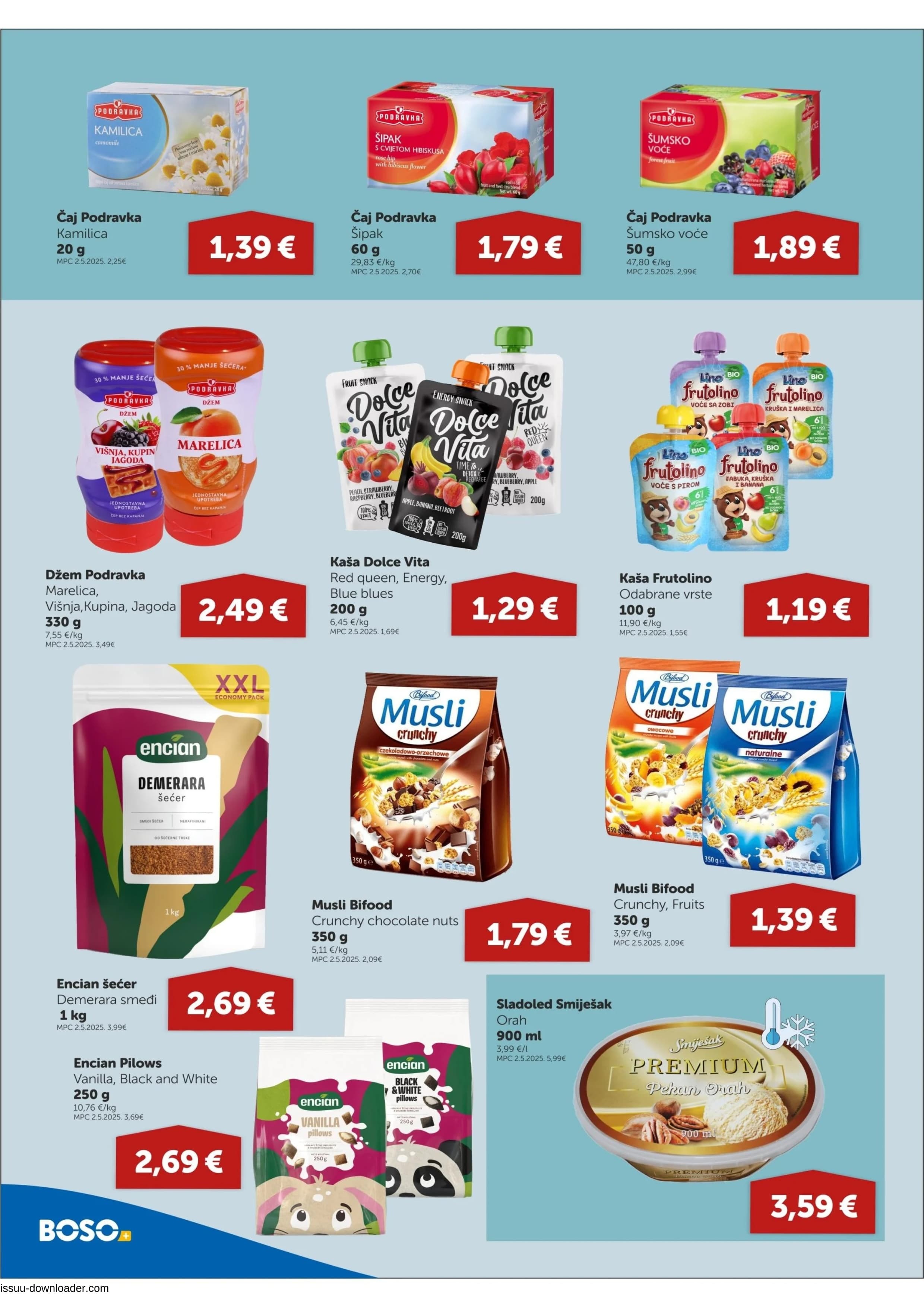 Page from catalog: Akcijska ponuda