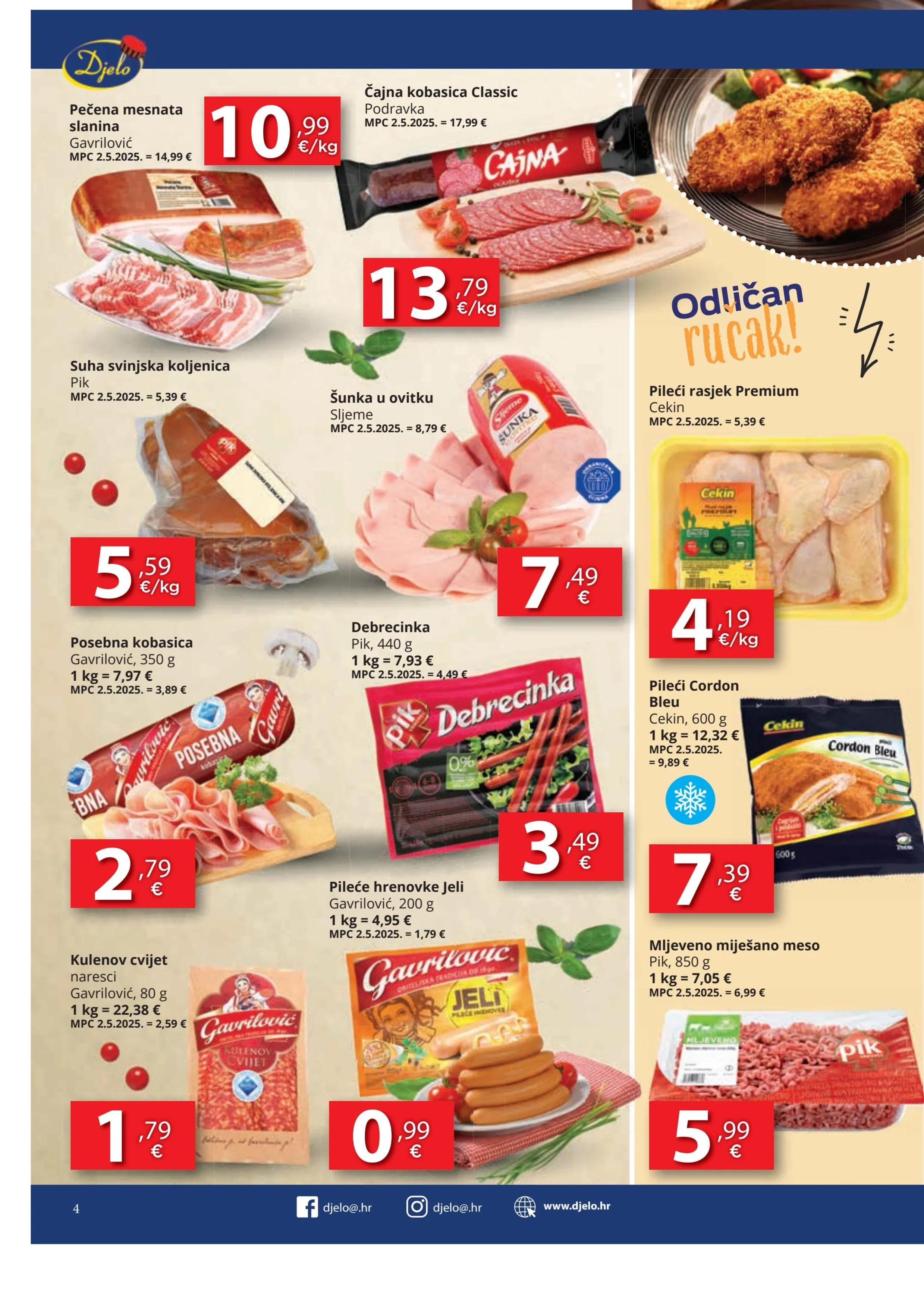 Page from catalog: Akcijska ponuda