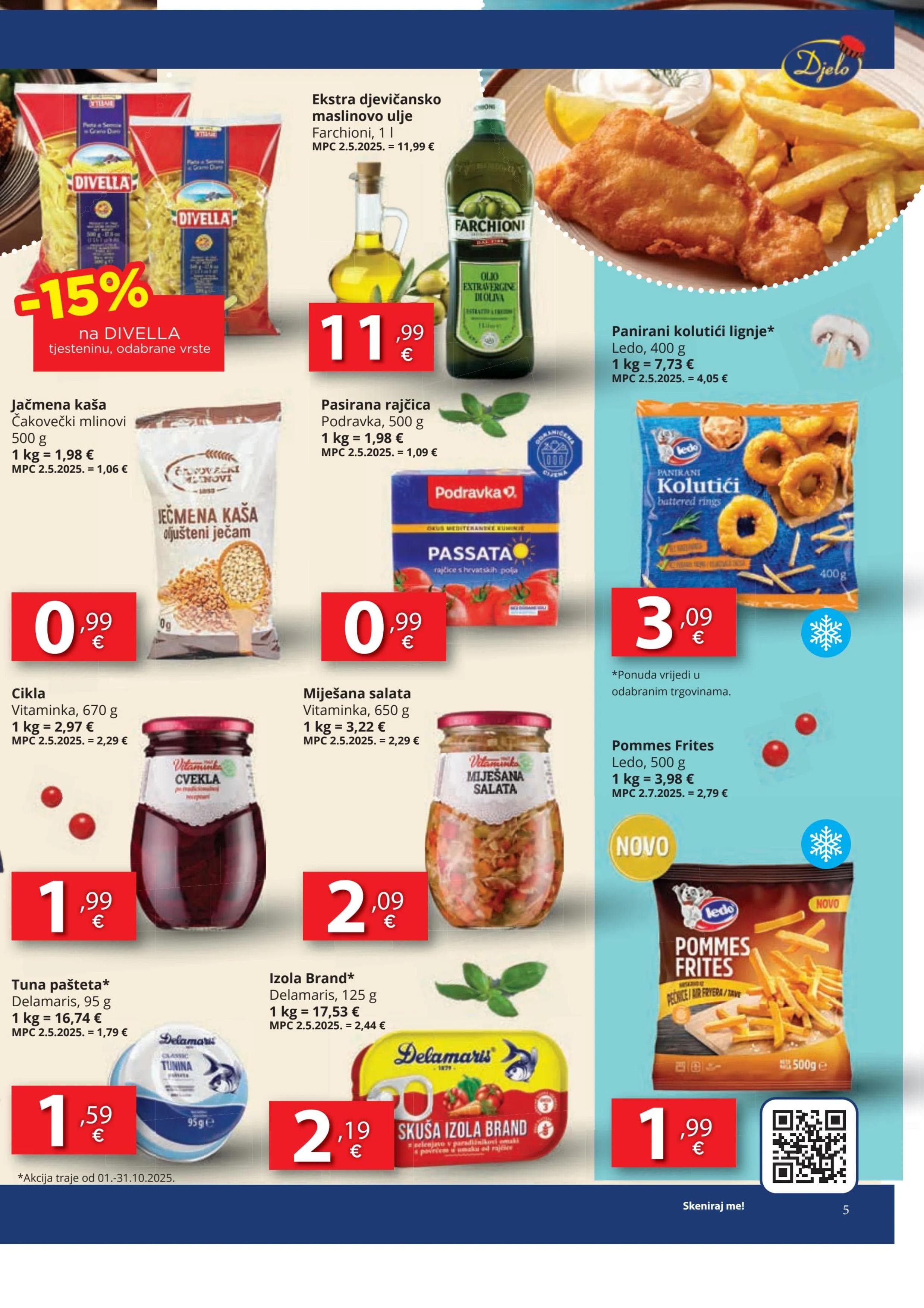 Page from catalog: Akcijska ponuda