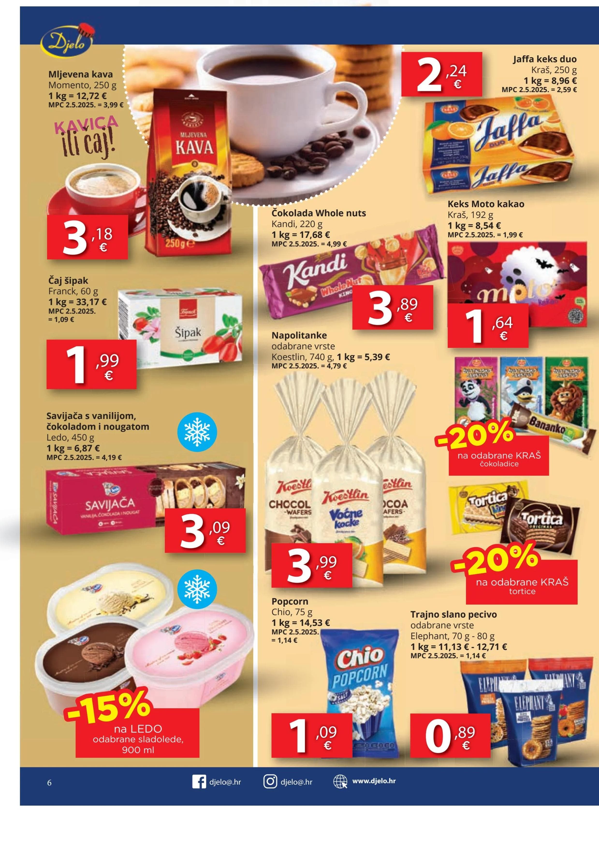 Page from catalog: Akcijska ponuda