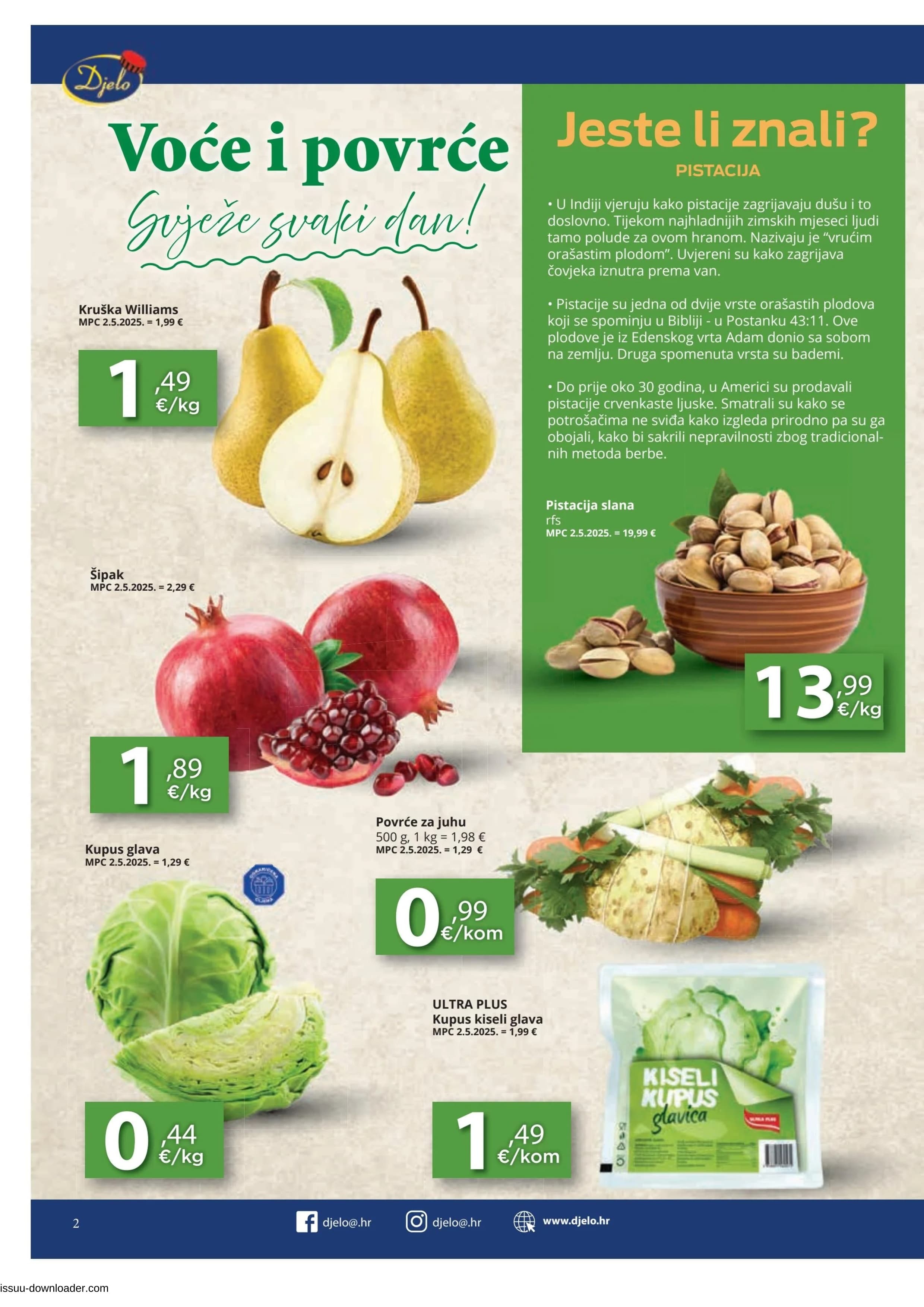 Page from catalog: Akcijska ponuda