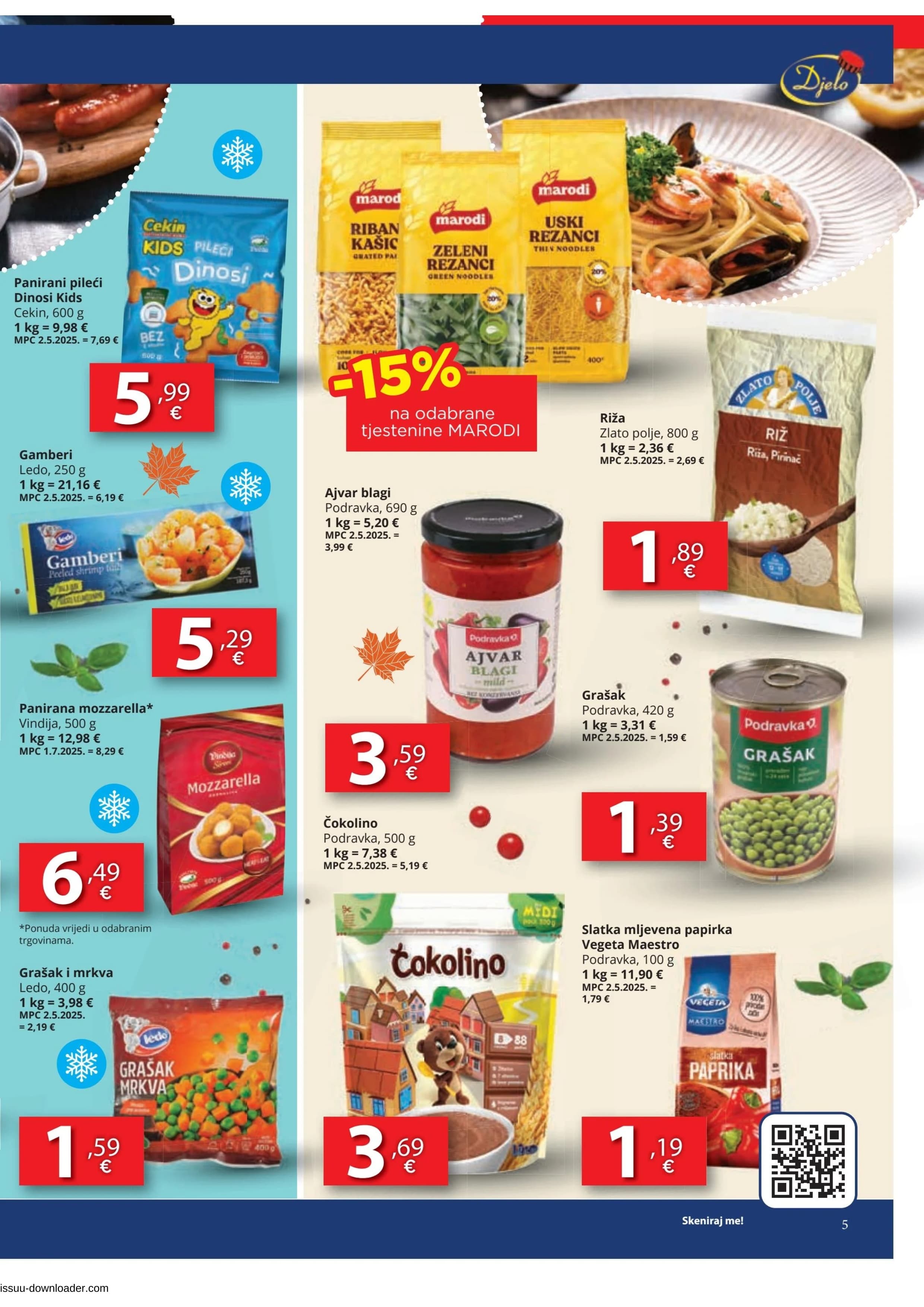 Page from catalog: Akcijska ponuda