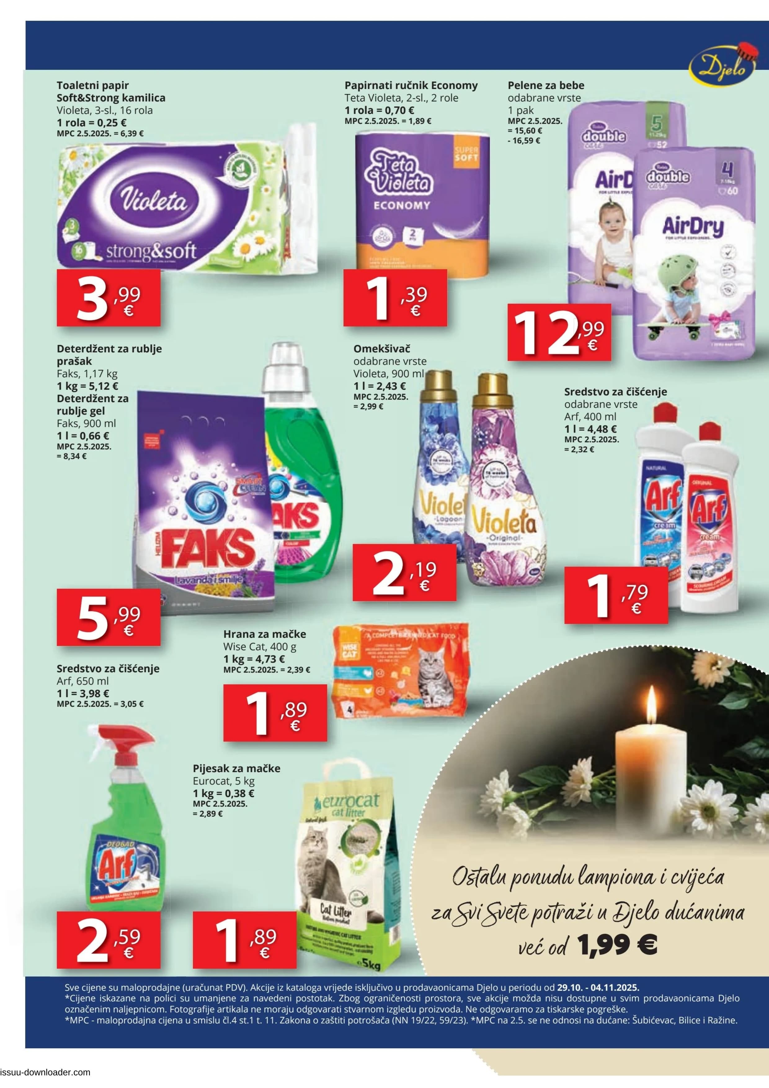 Page from catalog: Akcijska ponuda