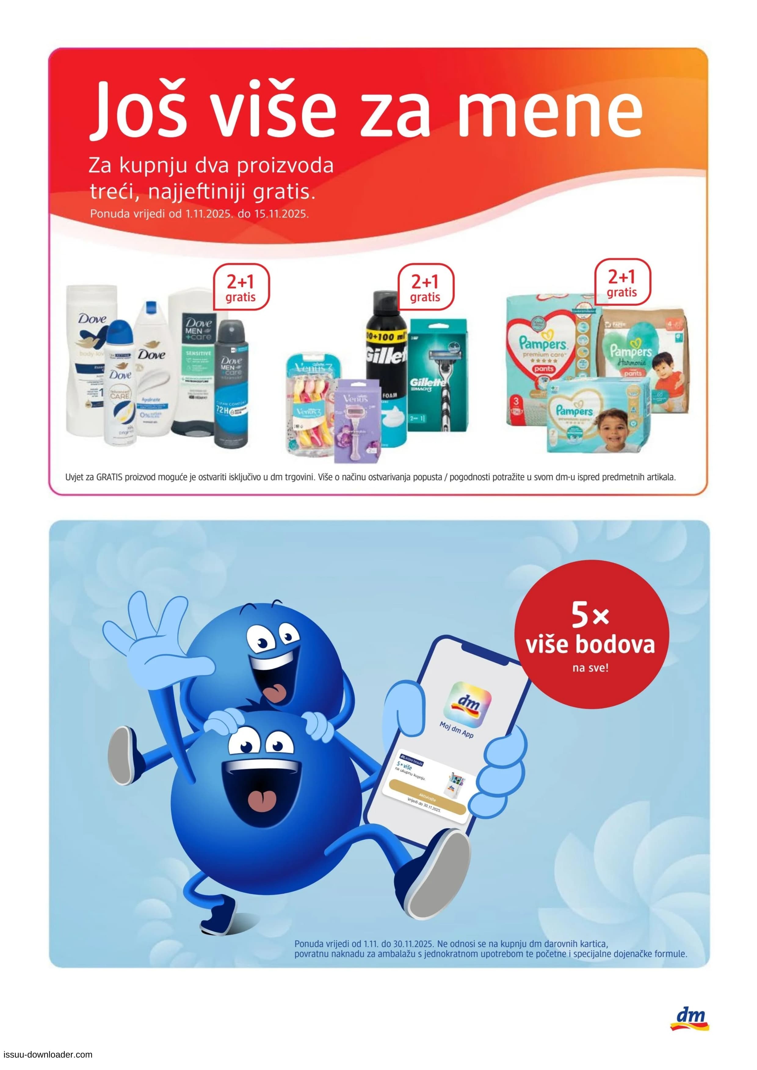 Stranica 31. Dm kataloga - Akcije od 01.11. do 30.11.2025.