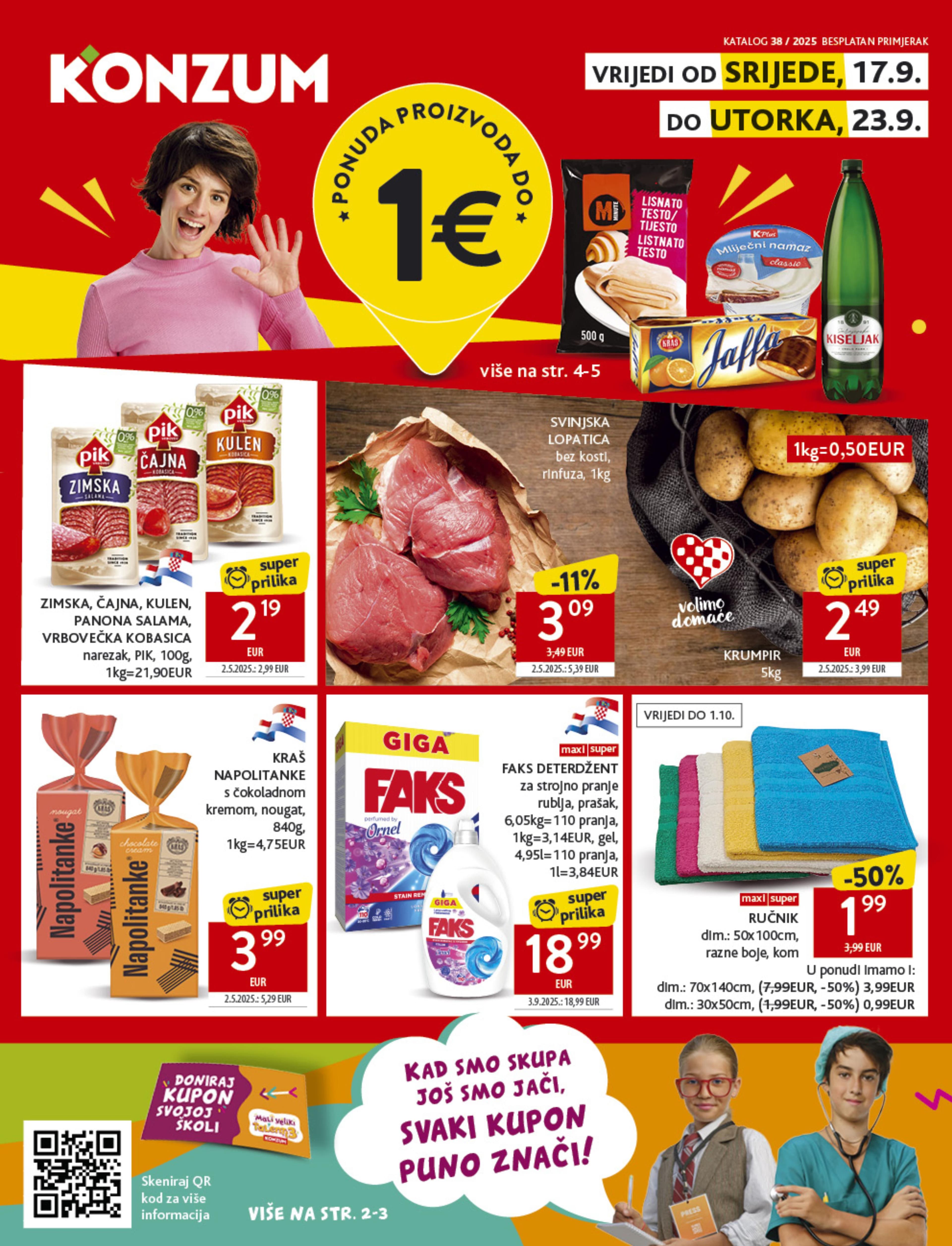 Page from catalog: Akcijska ponuda