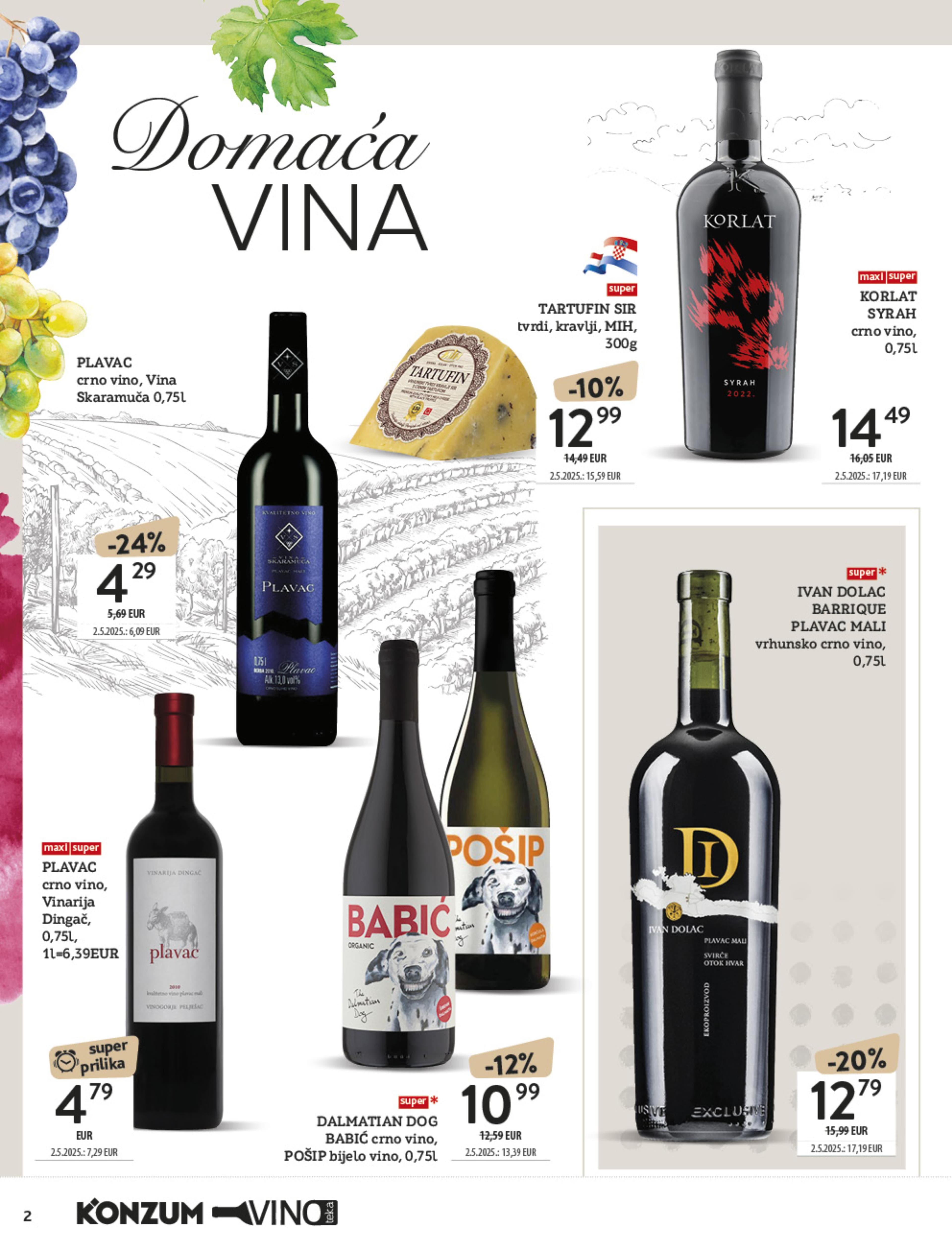 Page from catalog: Akcijska ponuda