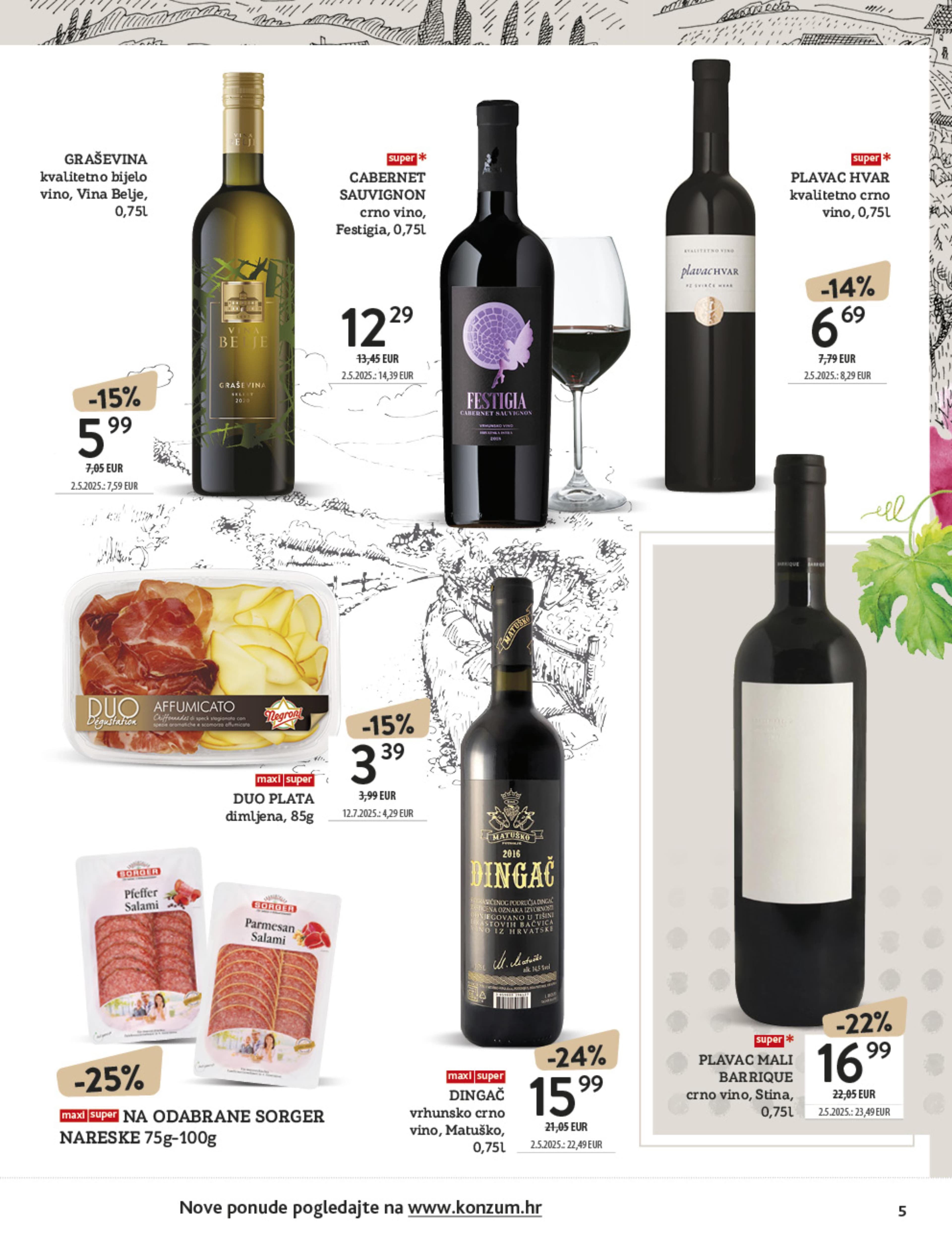 Page from catalog: Akcijska ponuda