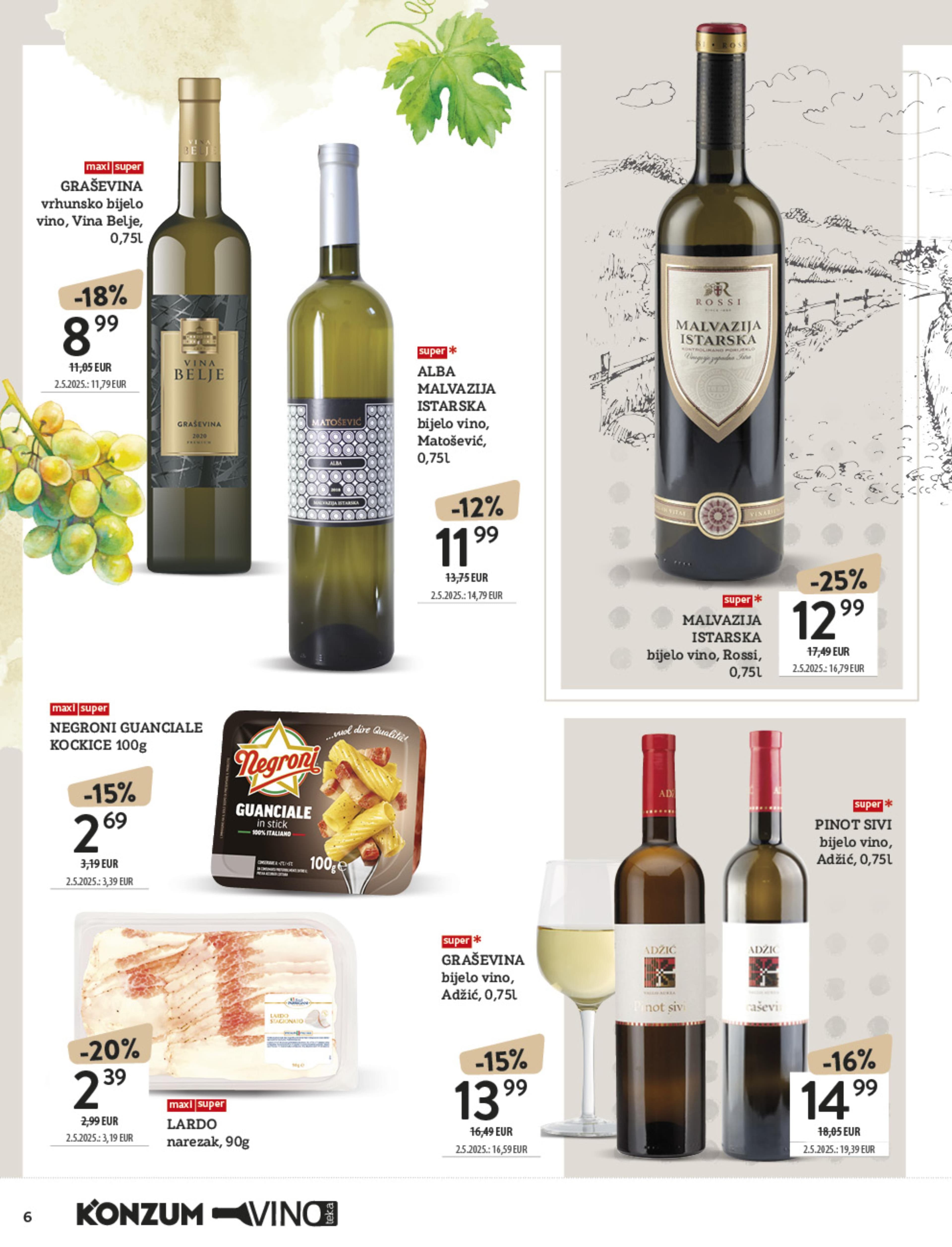 Page from catalog: Akcijska ponuda