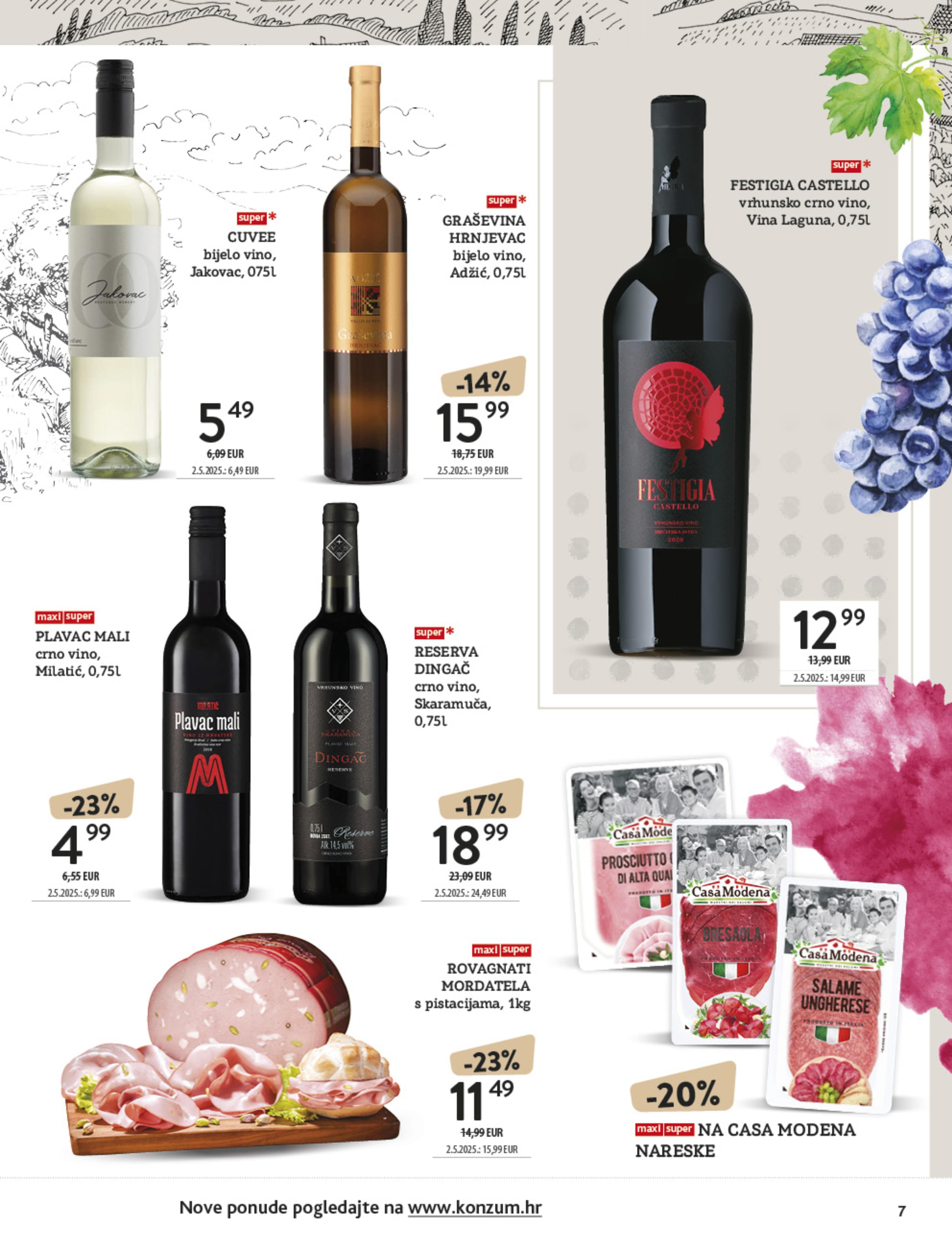 Page from catalog: Akcijska ponuda