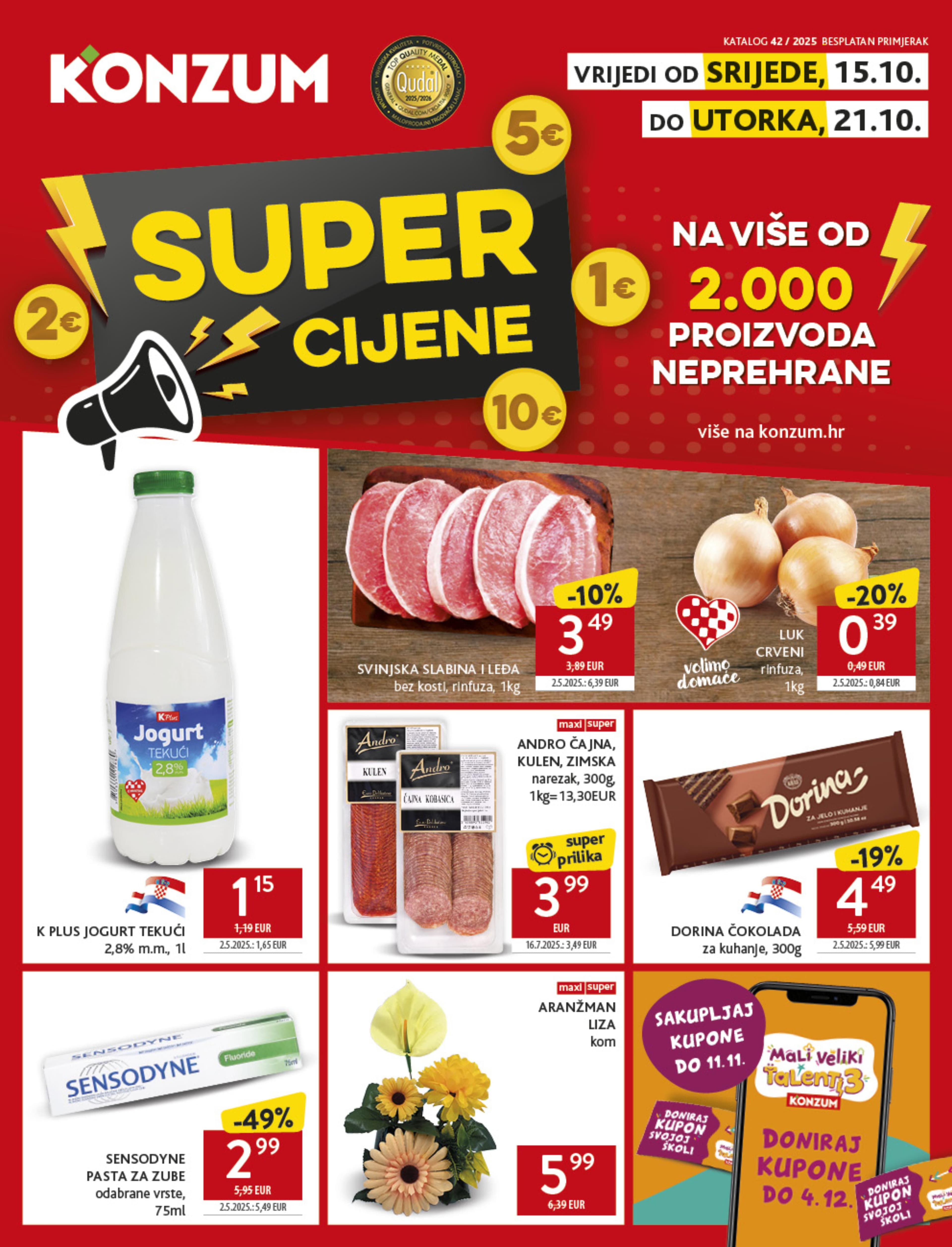 Page from catalog: Akcijska ponuda