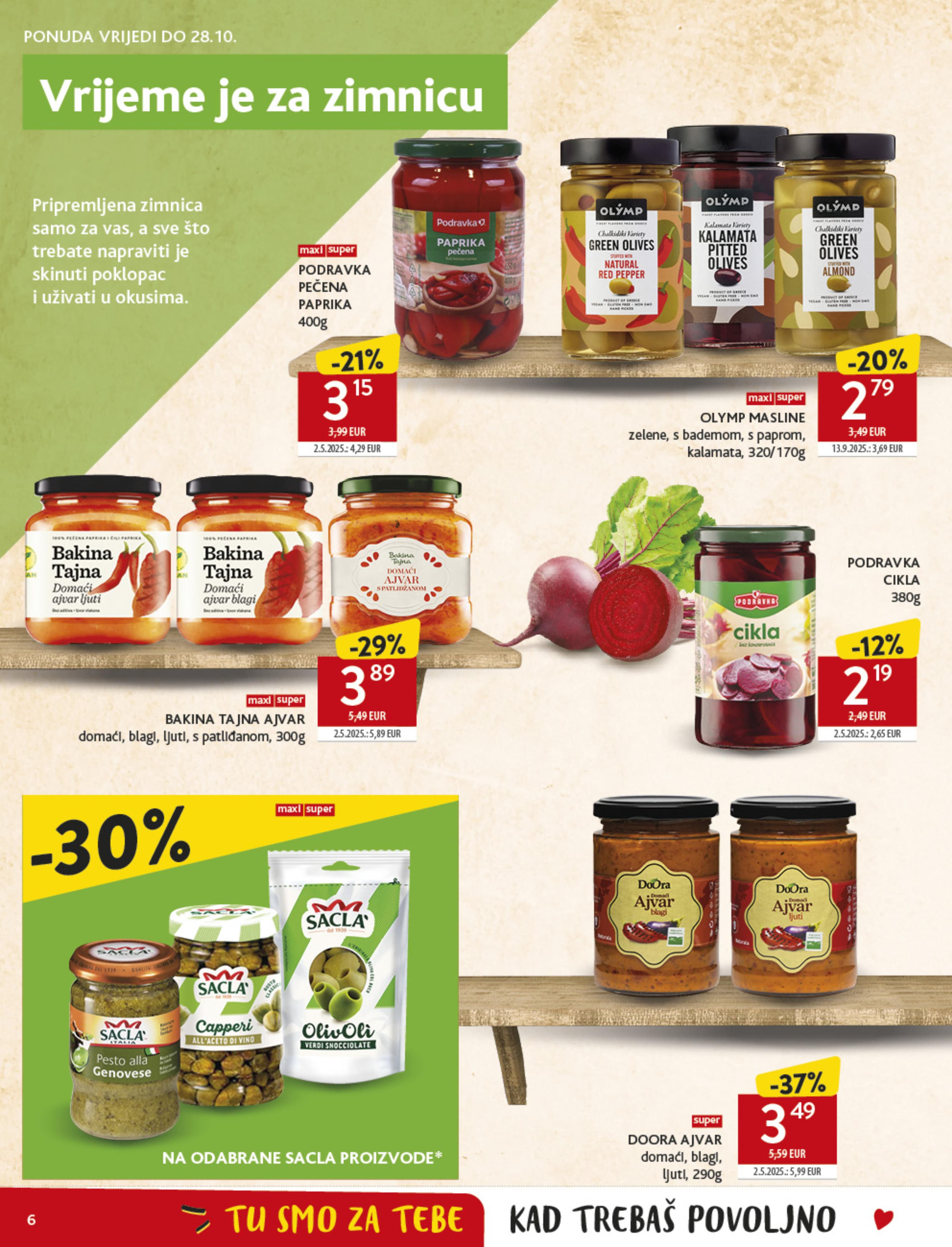 Page from catalog: Akcijska ponuda