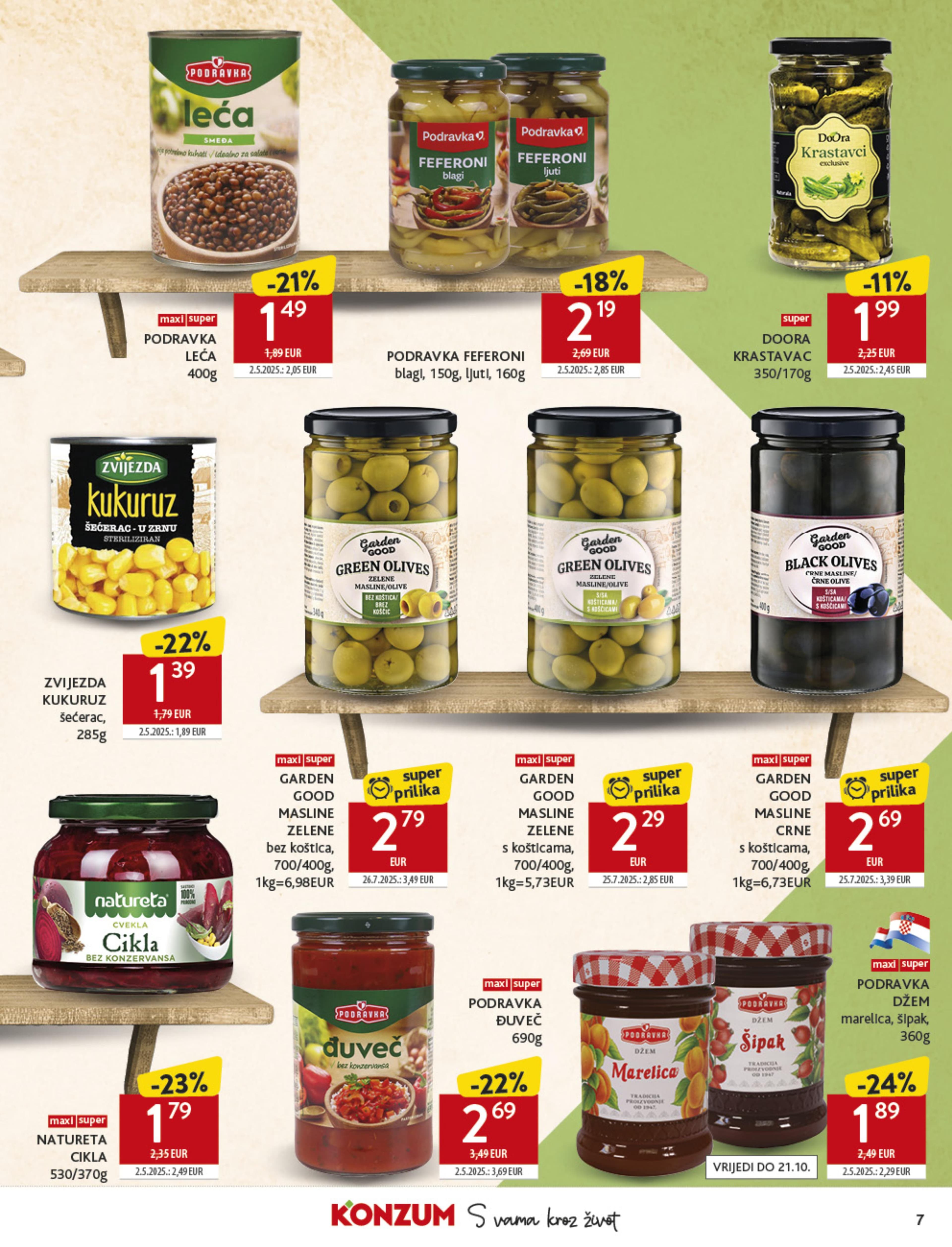 Page from catalog: Akcijska ponuda