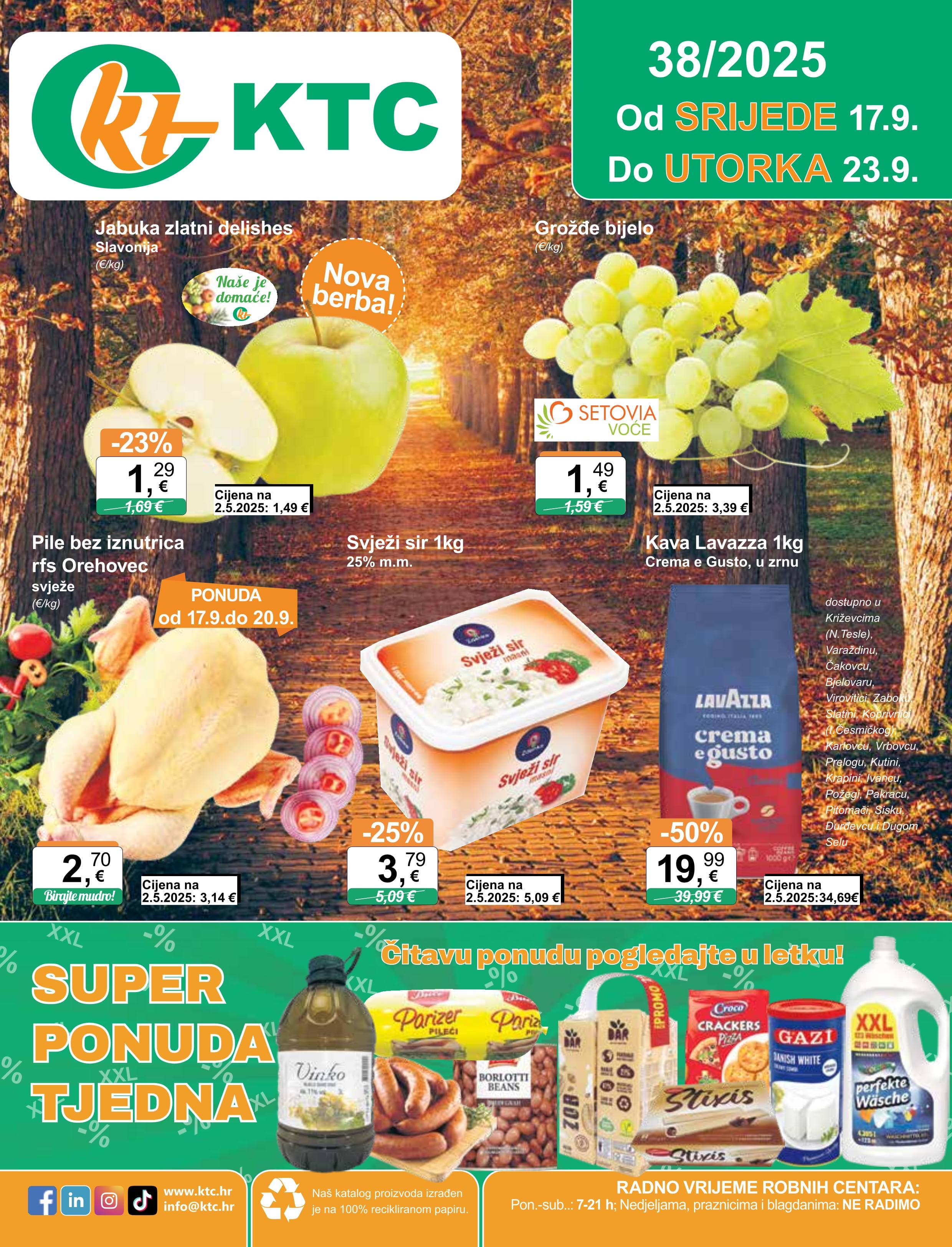 Page from catalog: Široka potrošnja