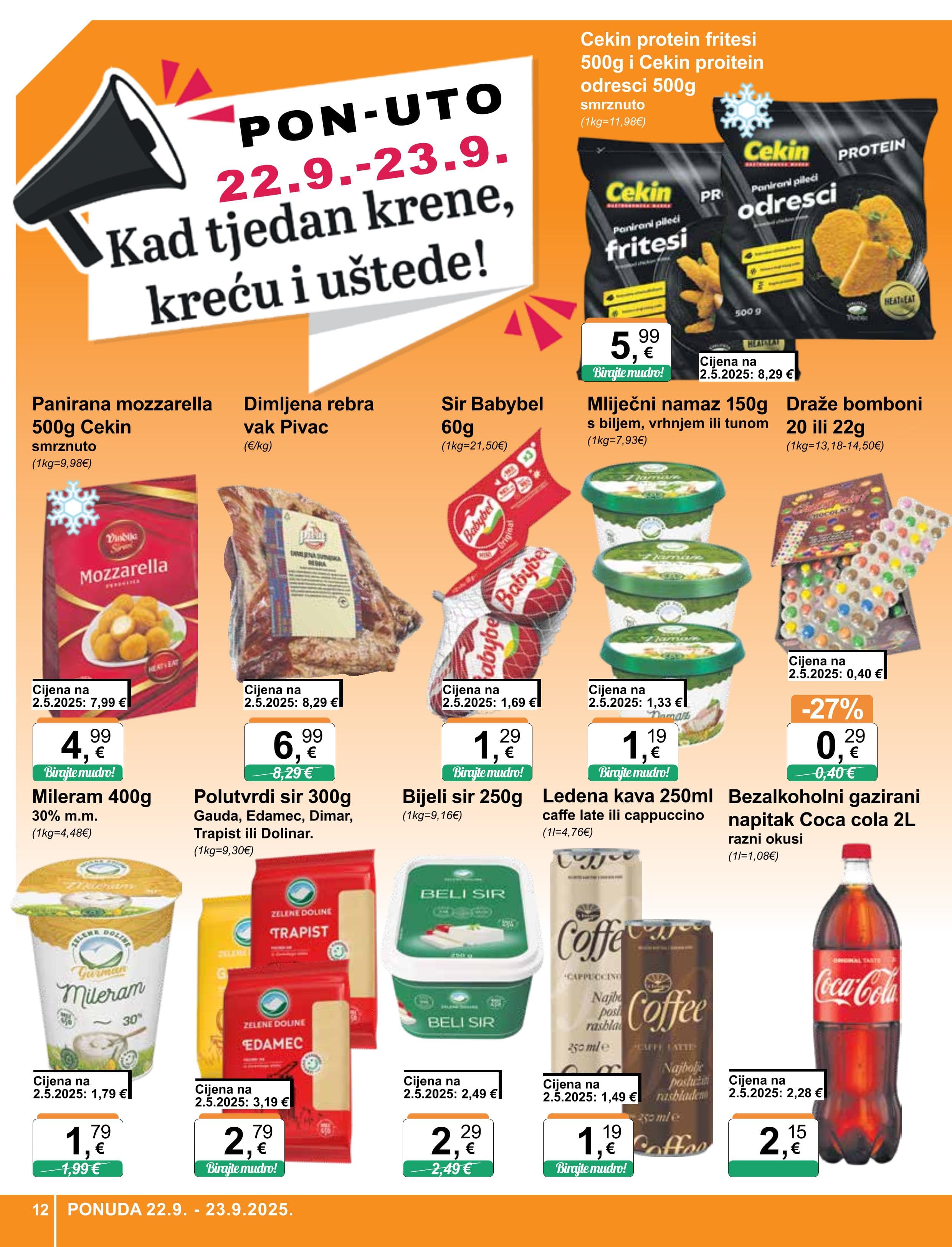 Page from catalog: Široka potrošnja