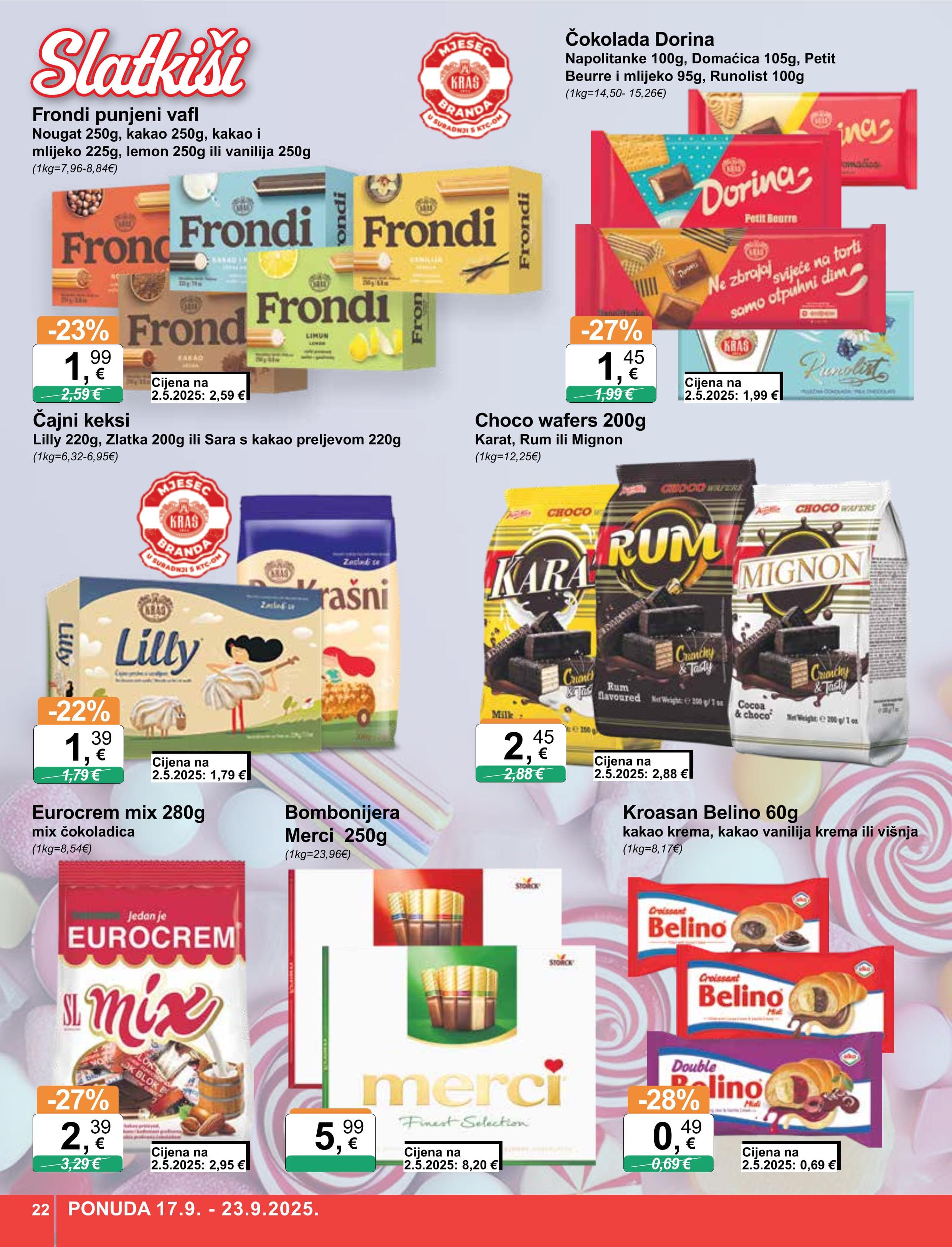 Page from catalog: Široka potrošnja