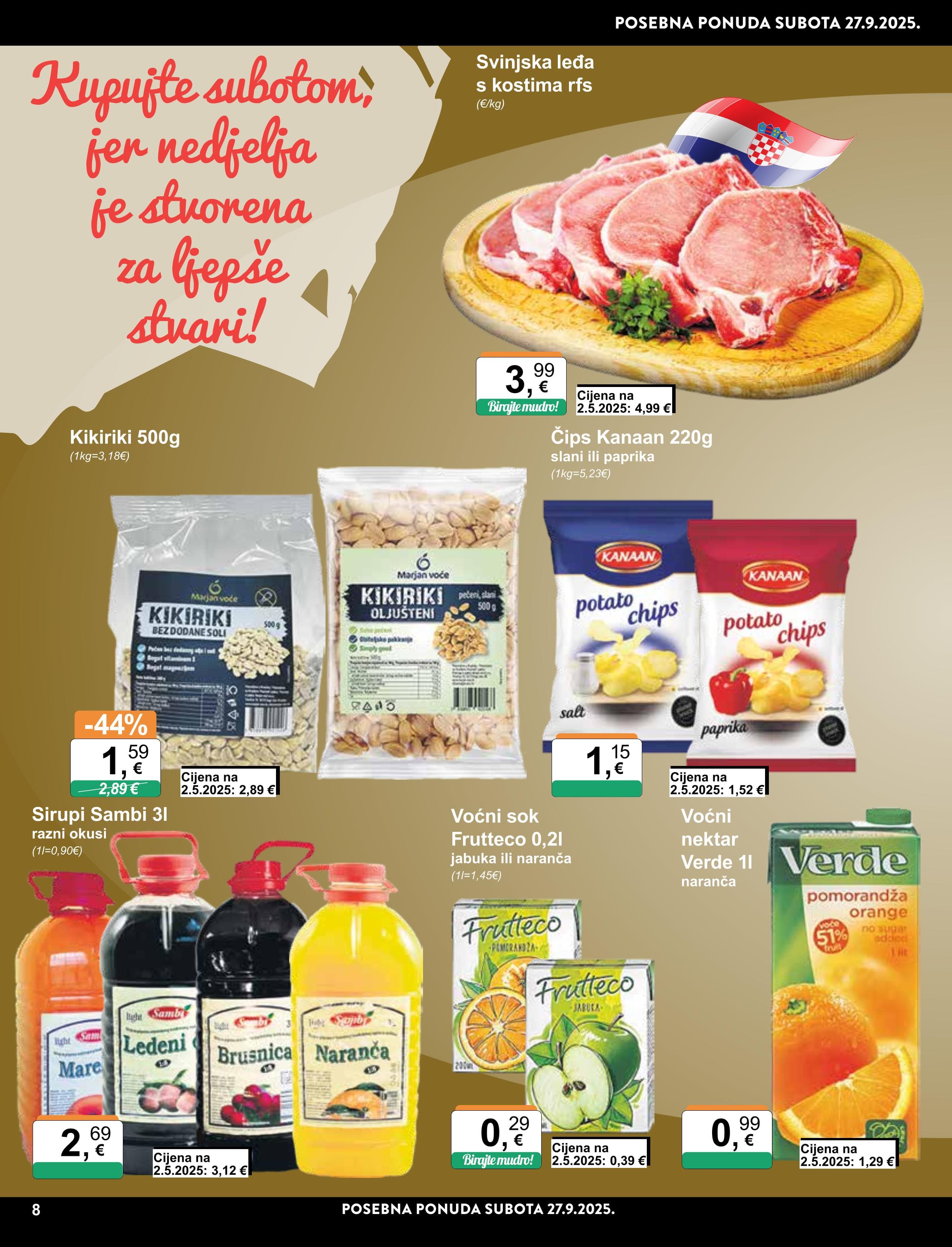 Page from catalog: Široka potrošnja