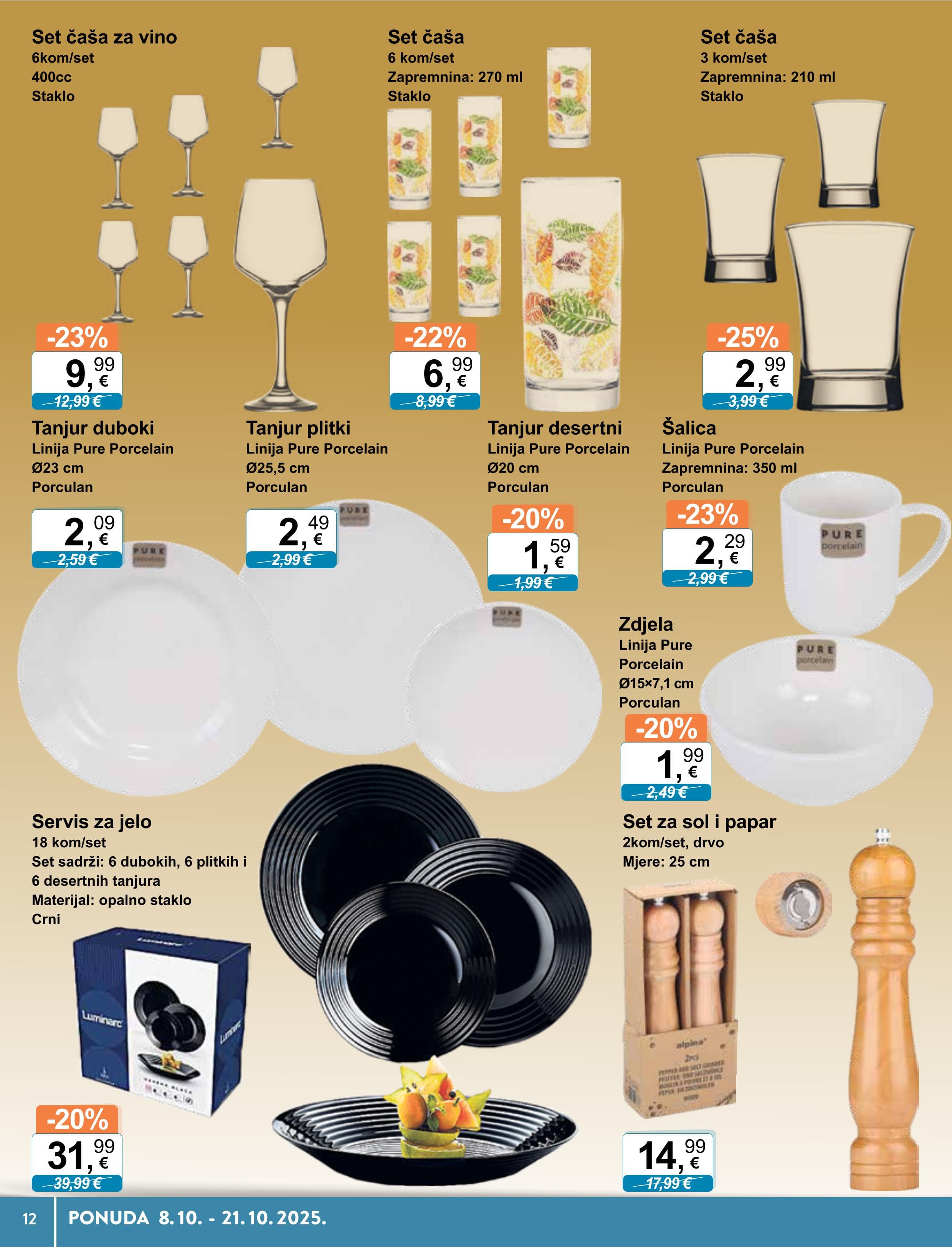 Page from catalog: Tehnika i posuđe