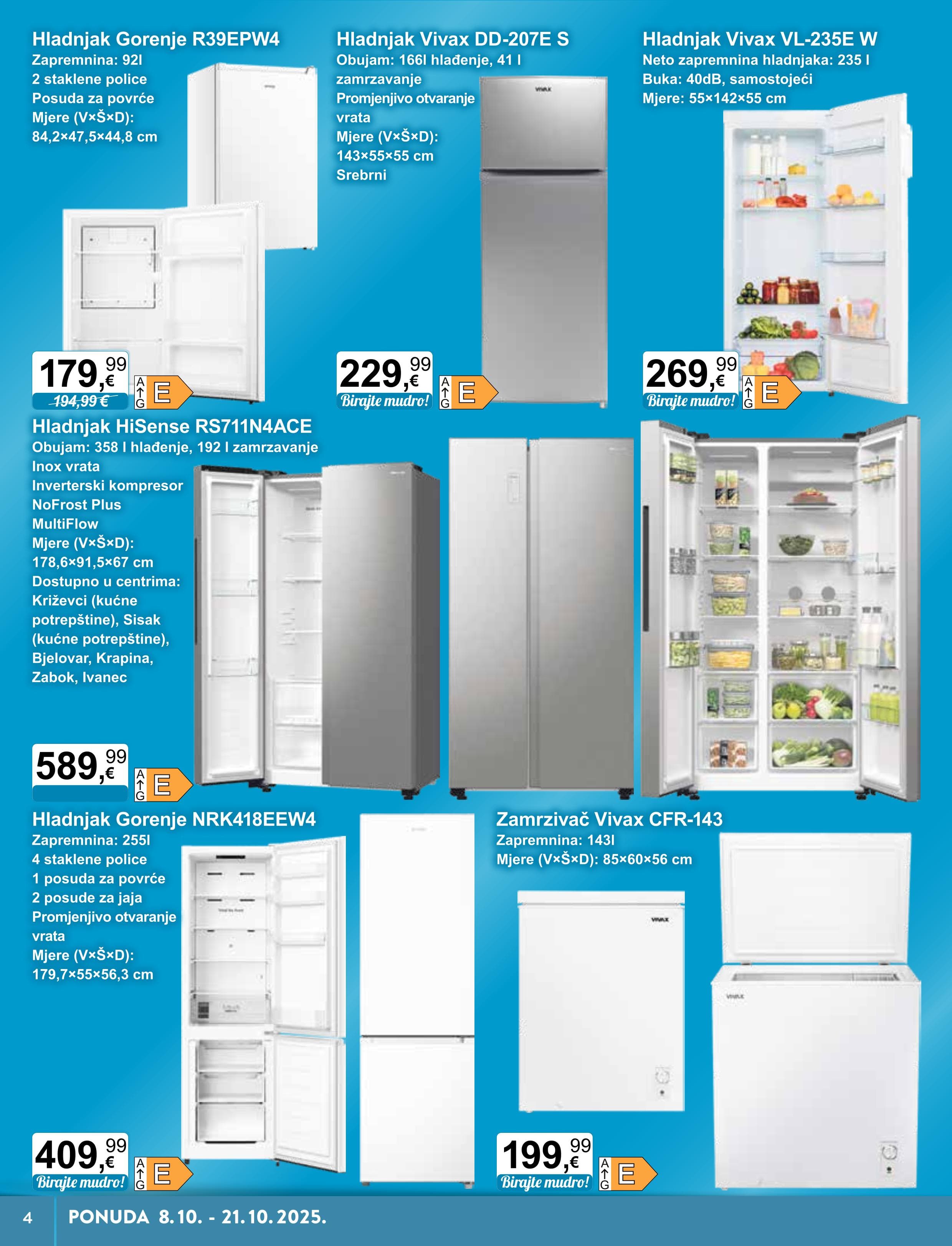 Page from catalog: Tehnika i posuđe