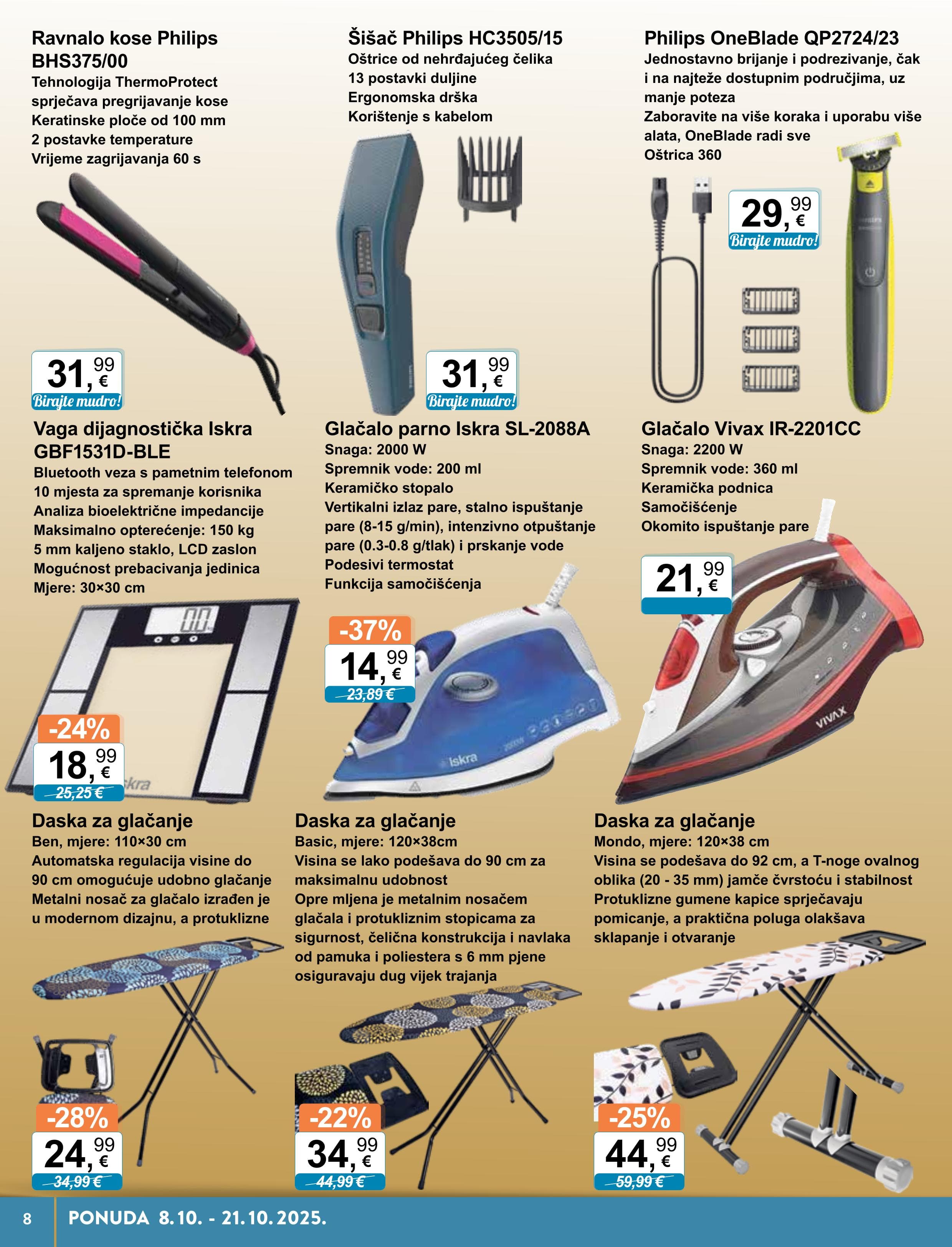 Page from catalog: Tehnika i posuđe
