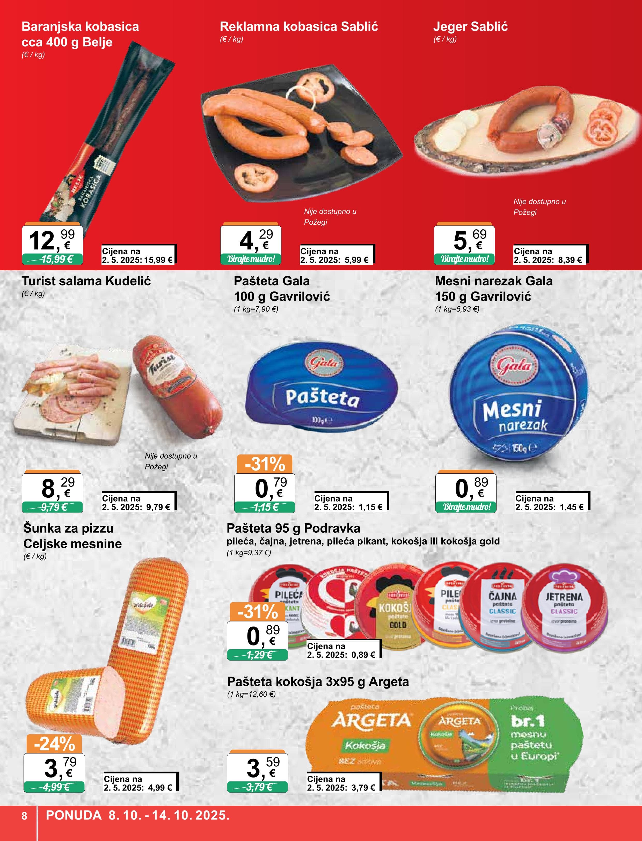 Page from catalog: Široka potrošnja