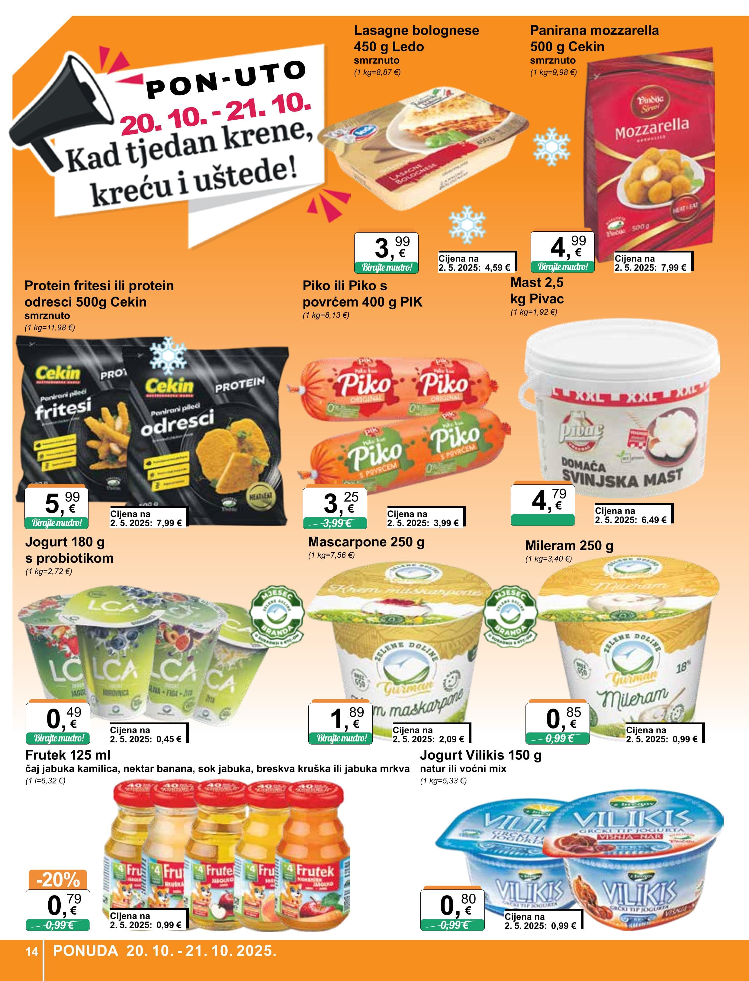 Page from catalog: Široka potrošnja