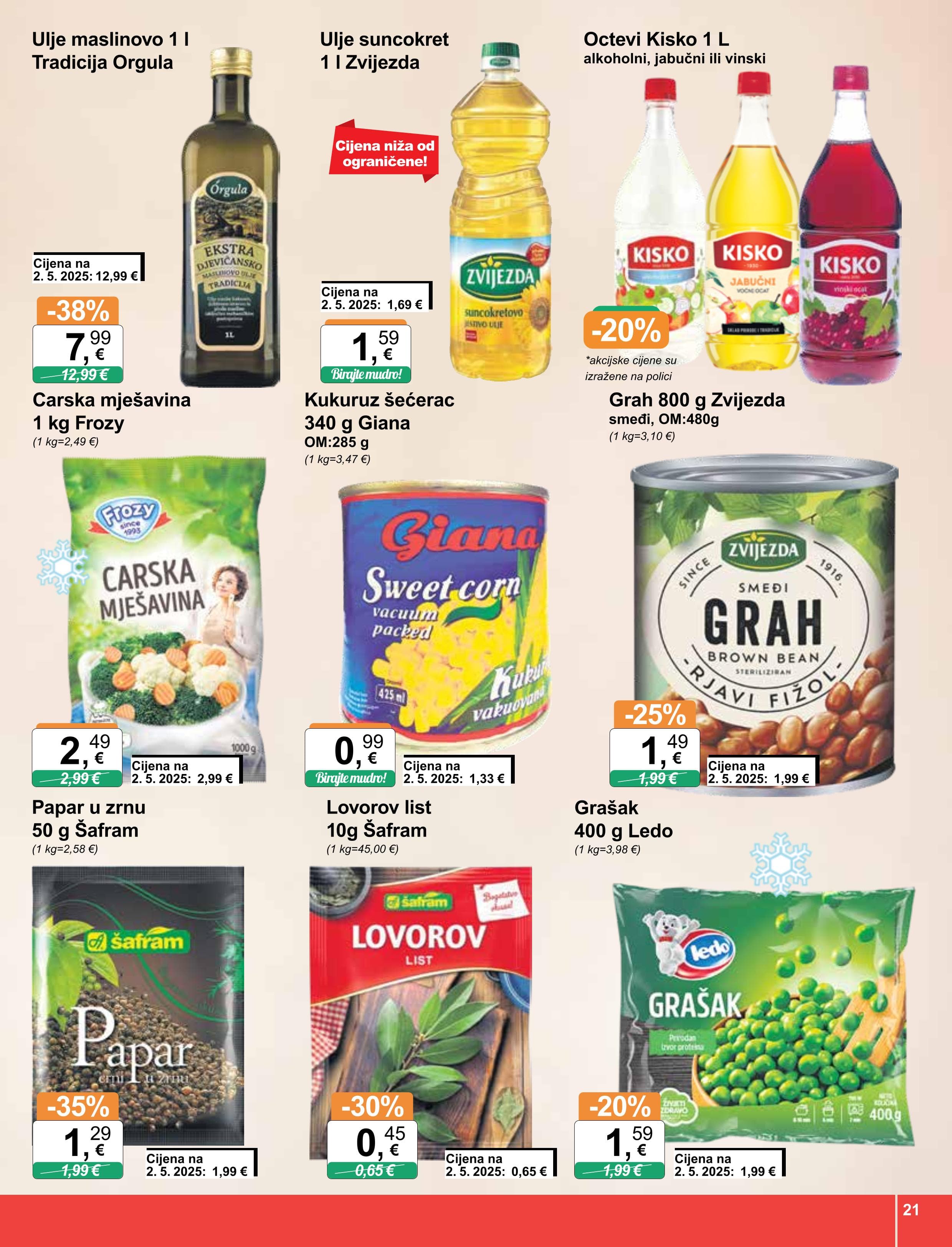 Page from catalog: Široka potrošnja