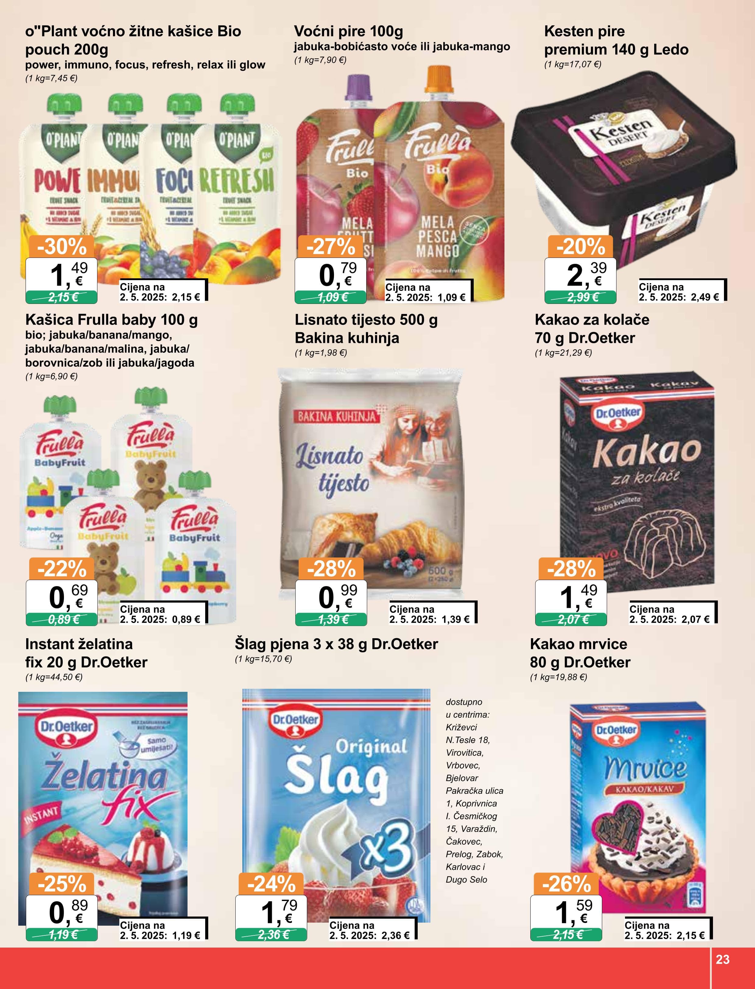 Page from catalog: Široka potrošnja