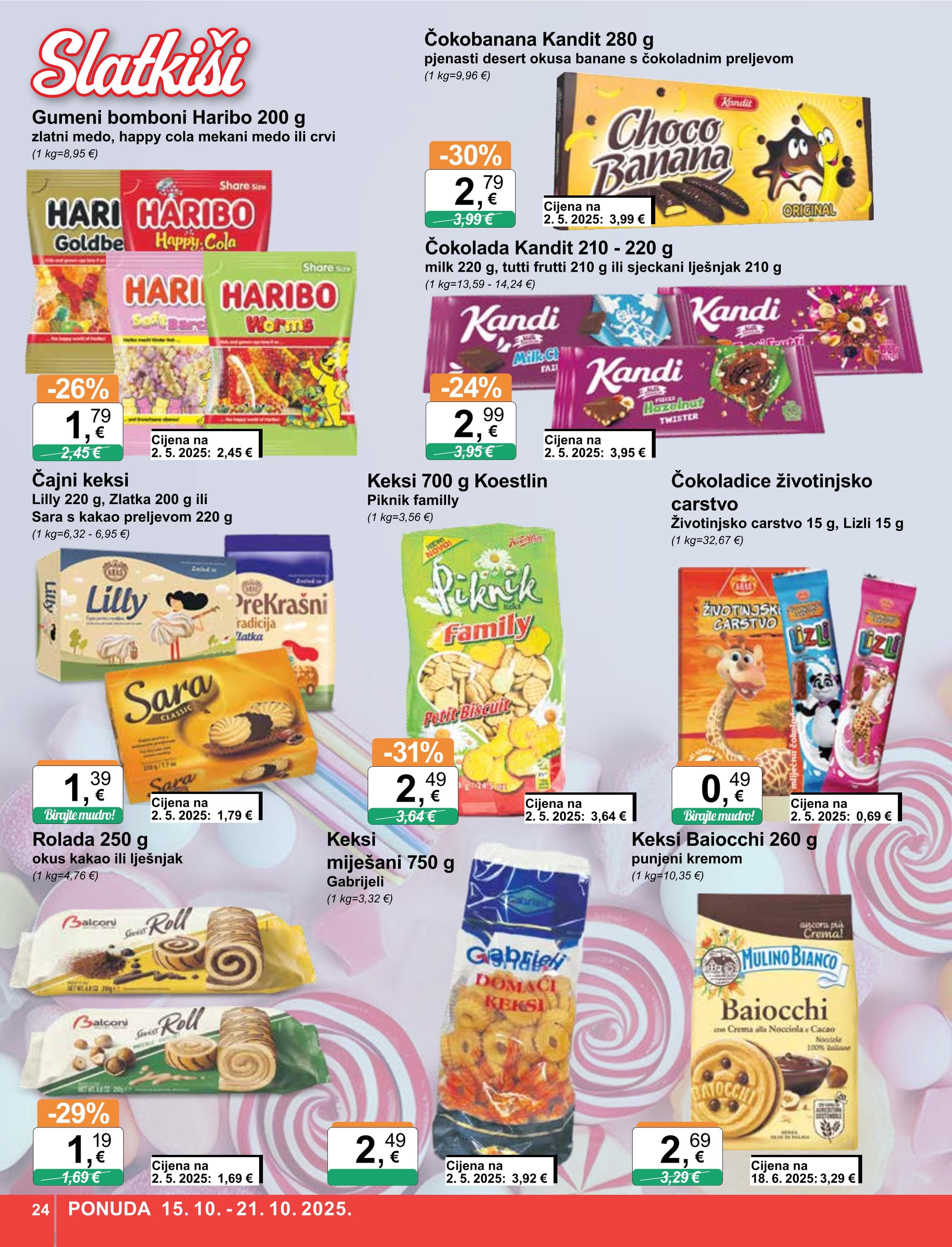 Page from catalog: Široka potrošnja