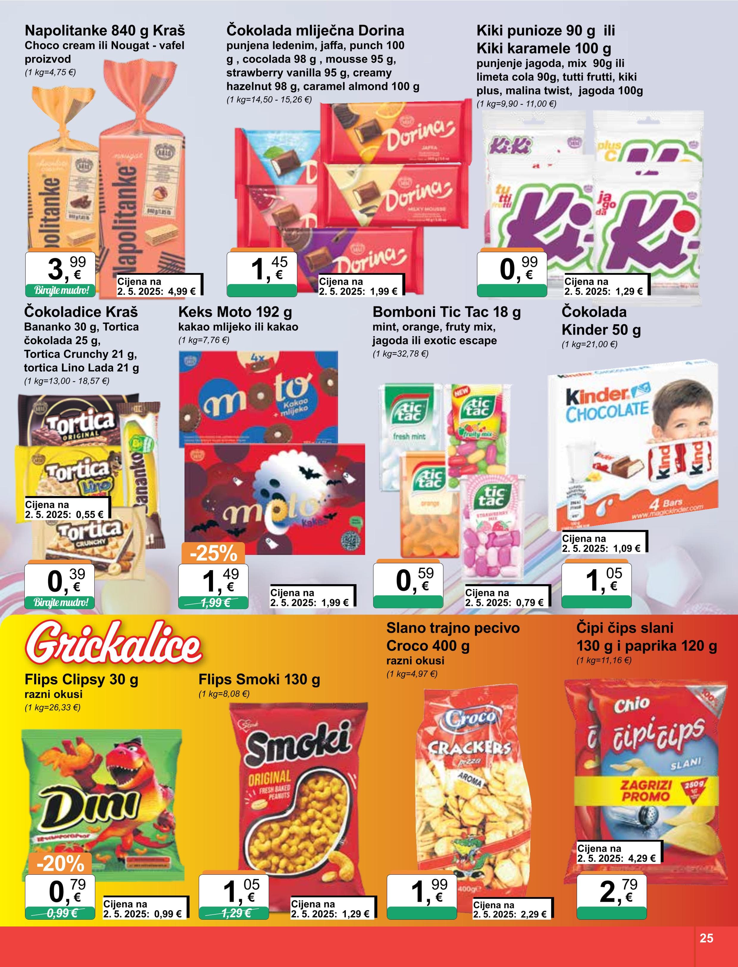 Page from catalog: Široka potrošnja