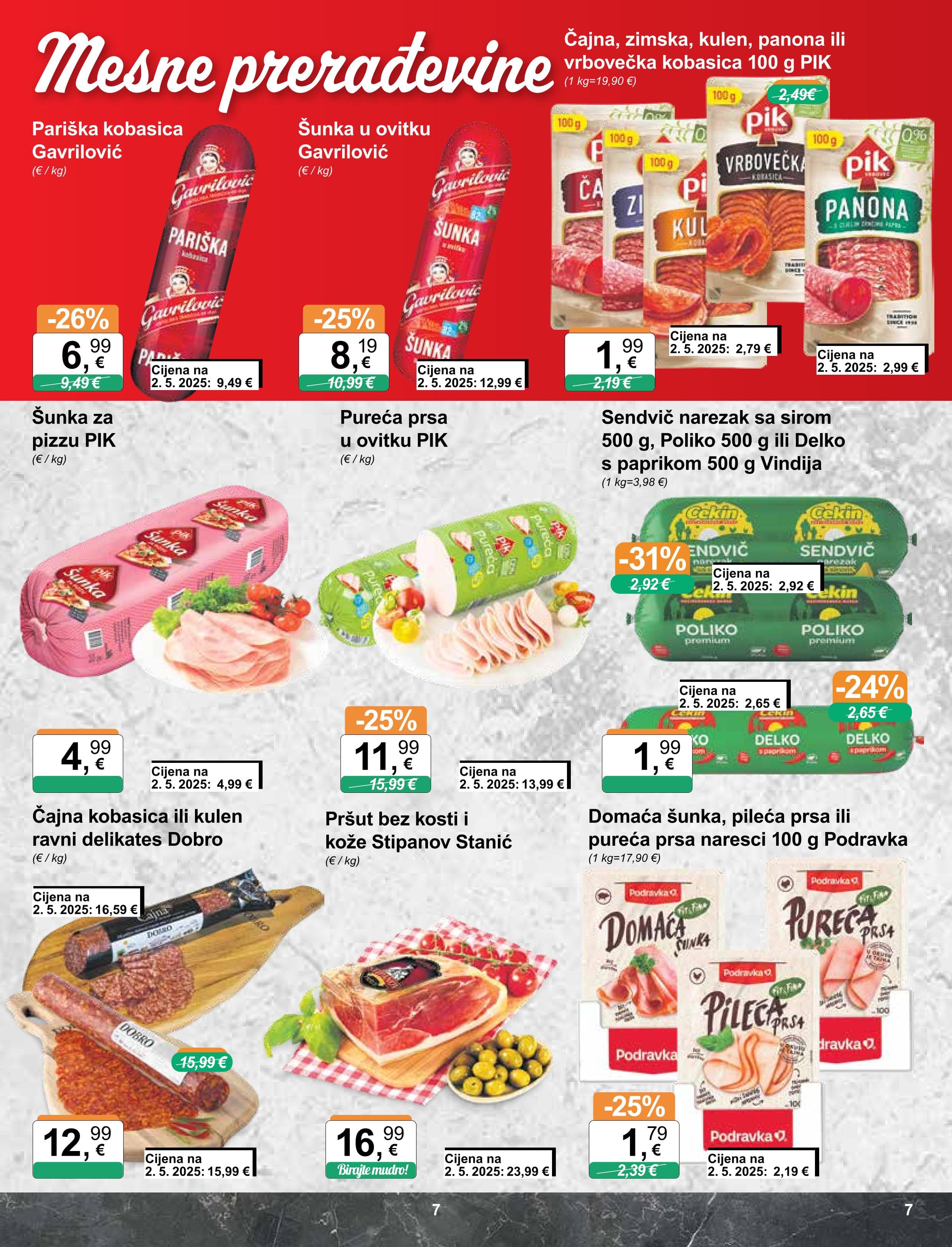 Page from catalog: Široka potrošnja
