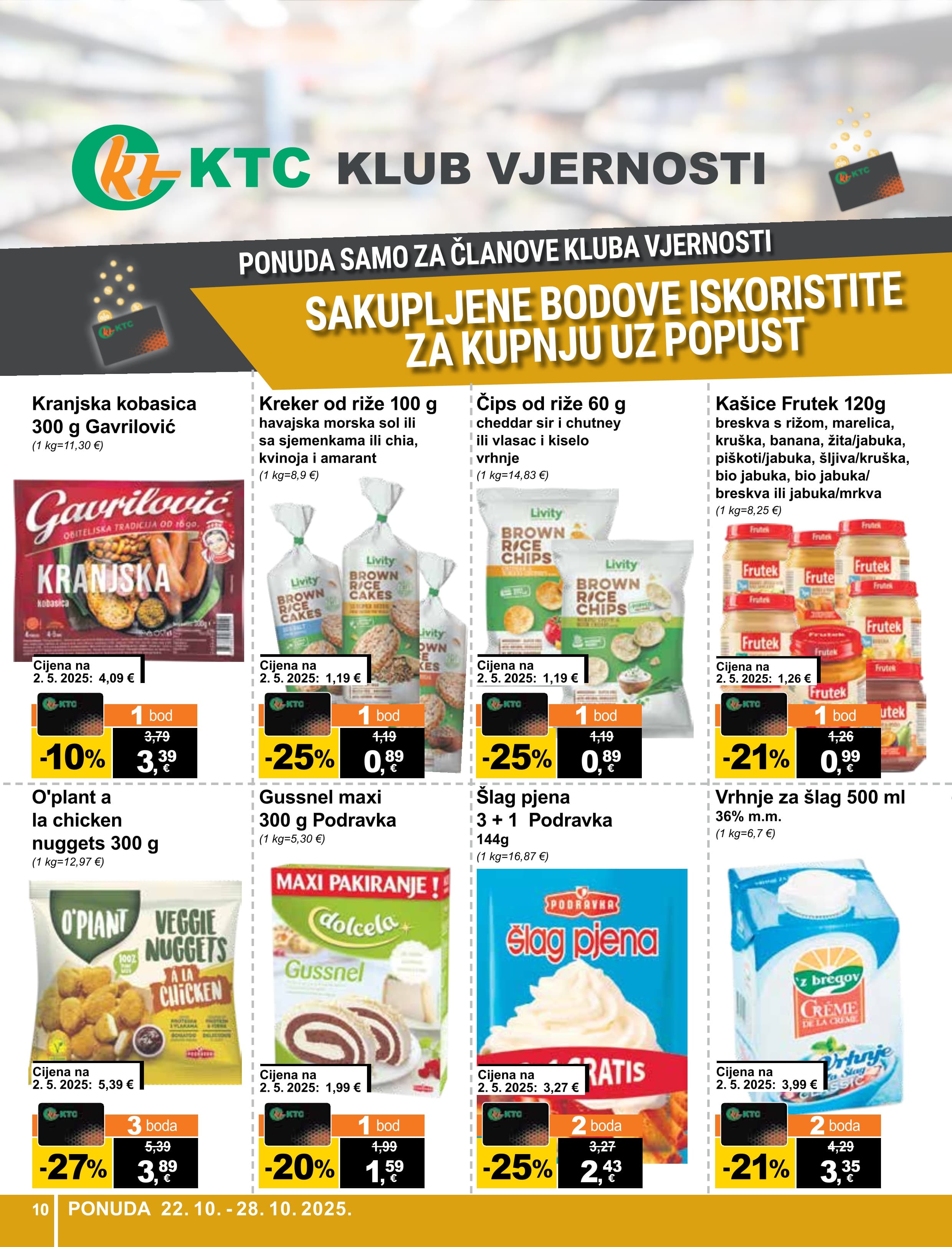 Stranica 10. KTC kataloga - Akcije od 22.10. do 28.10.2025.