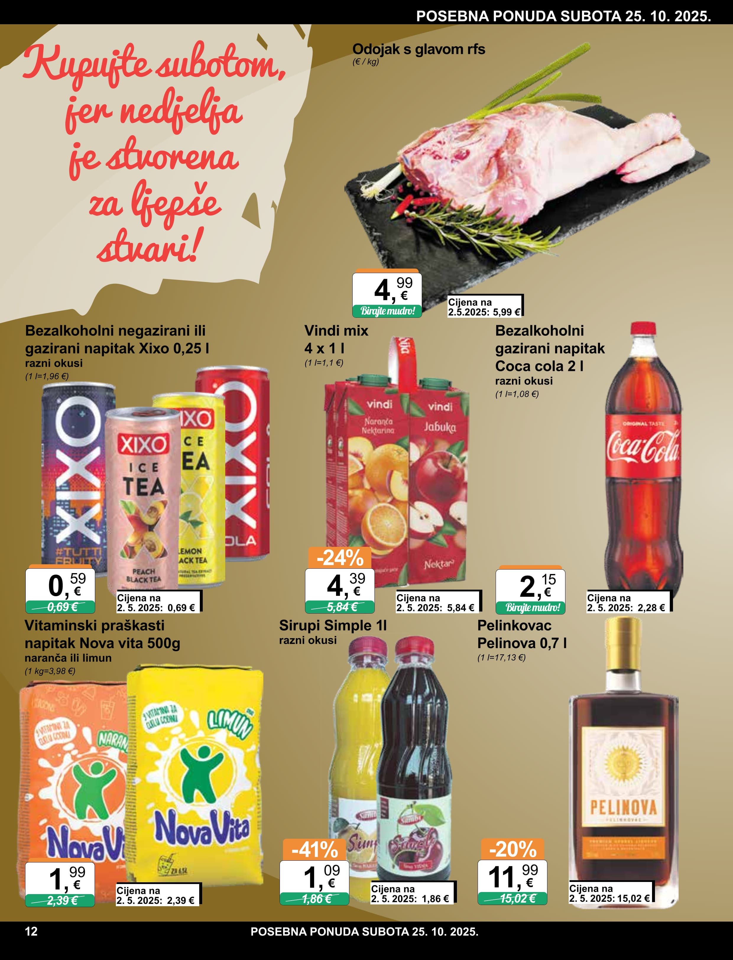 Page from catalog: Široka potrošnja