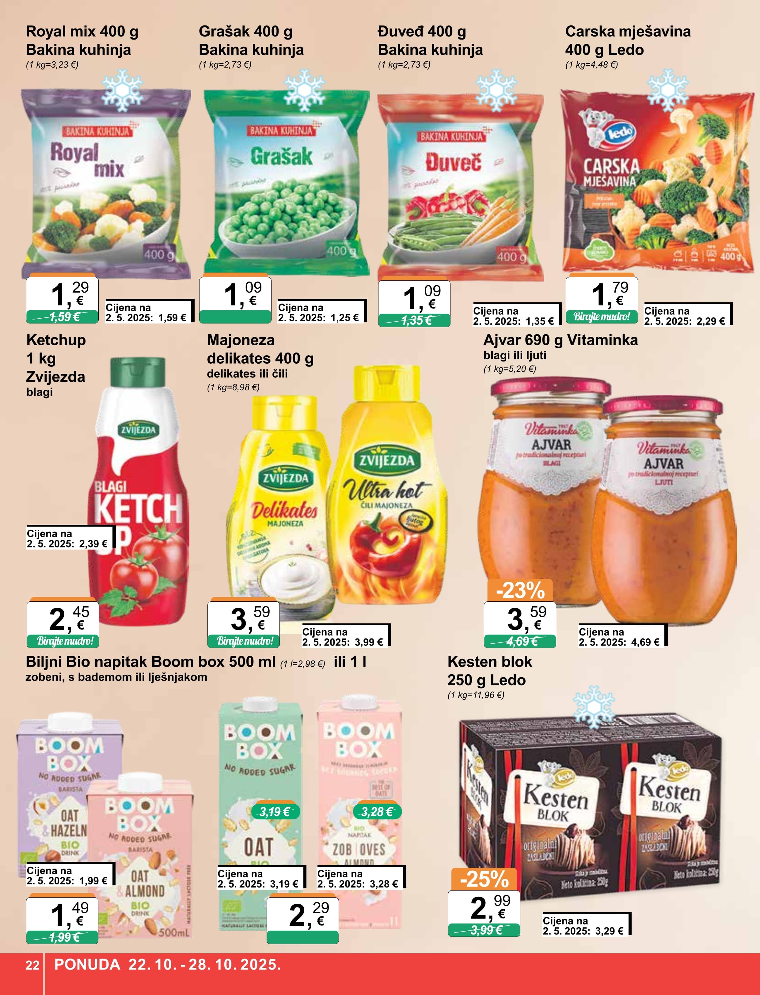 Page from catalog: Široka potrošnja