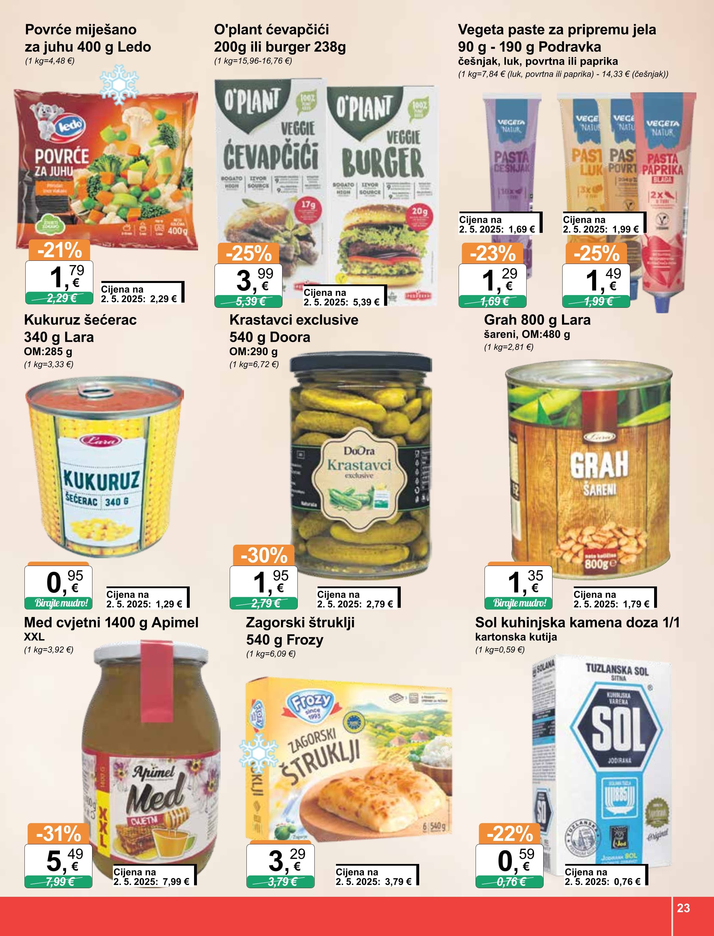 Page from catalog: Široka potrošnja