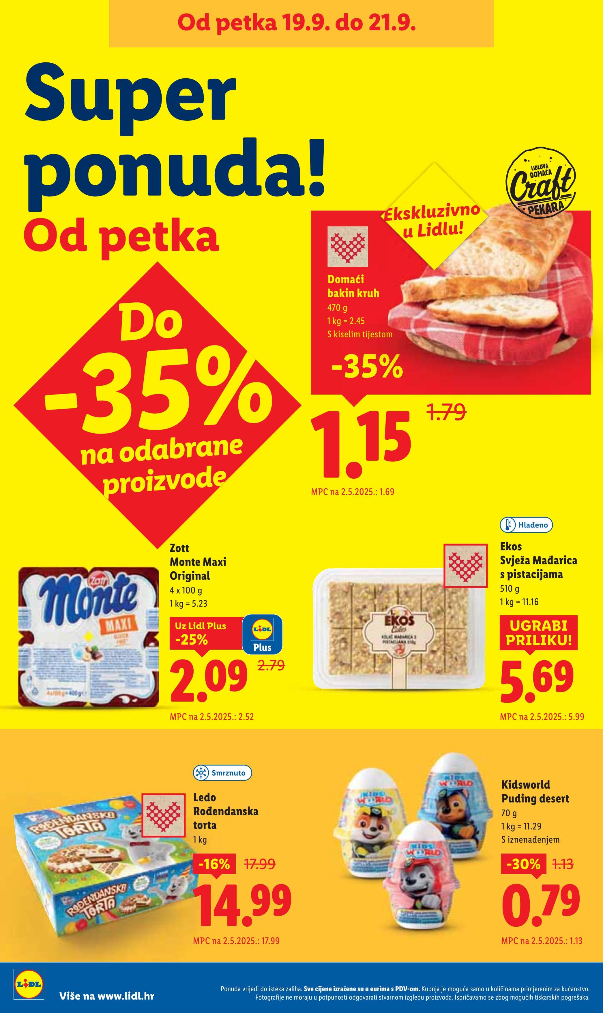 Page from catalog: Super ponuda