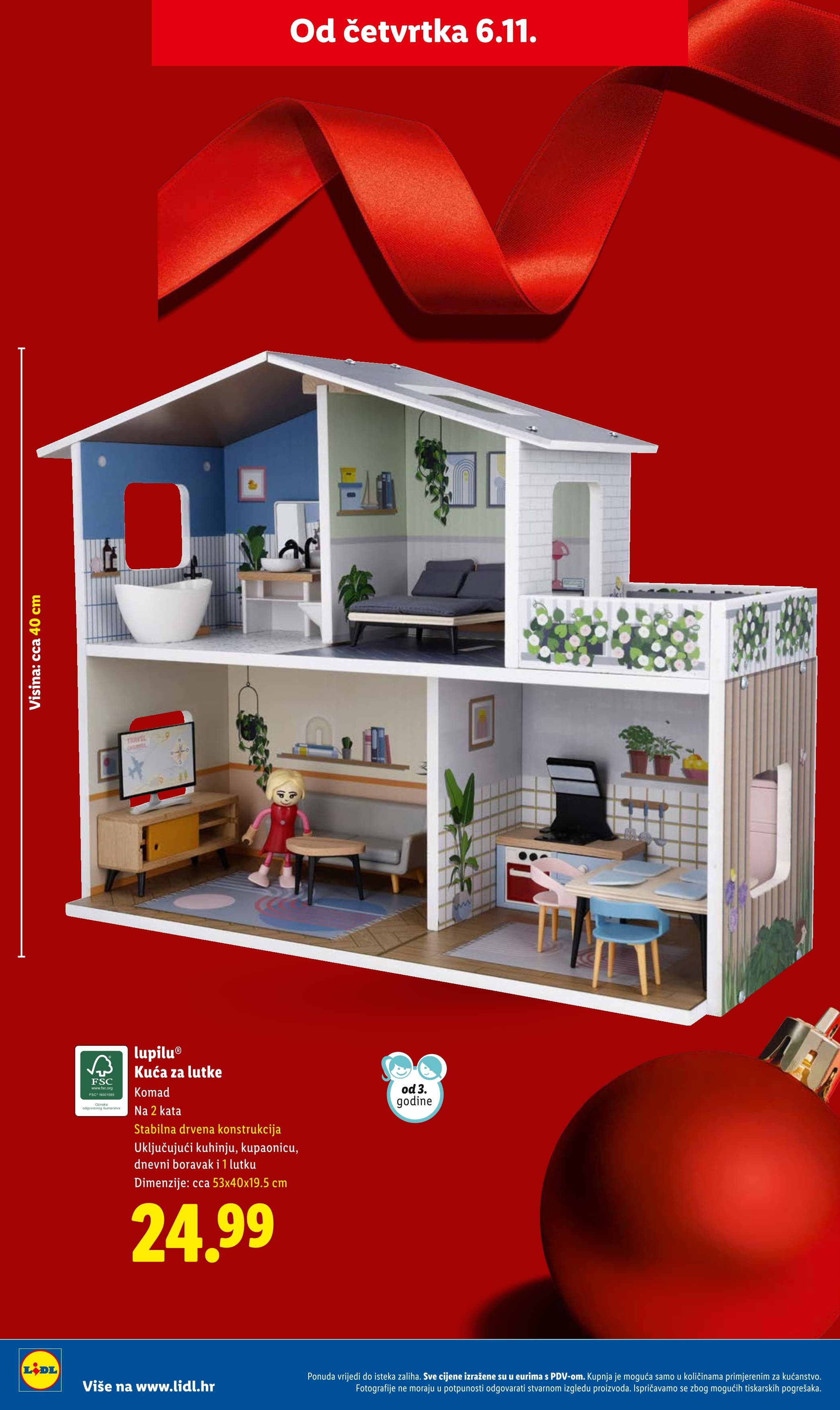 Page from catalog: Božićna ponuda igračaka