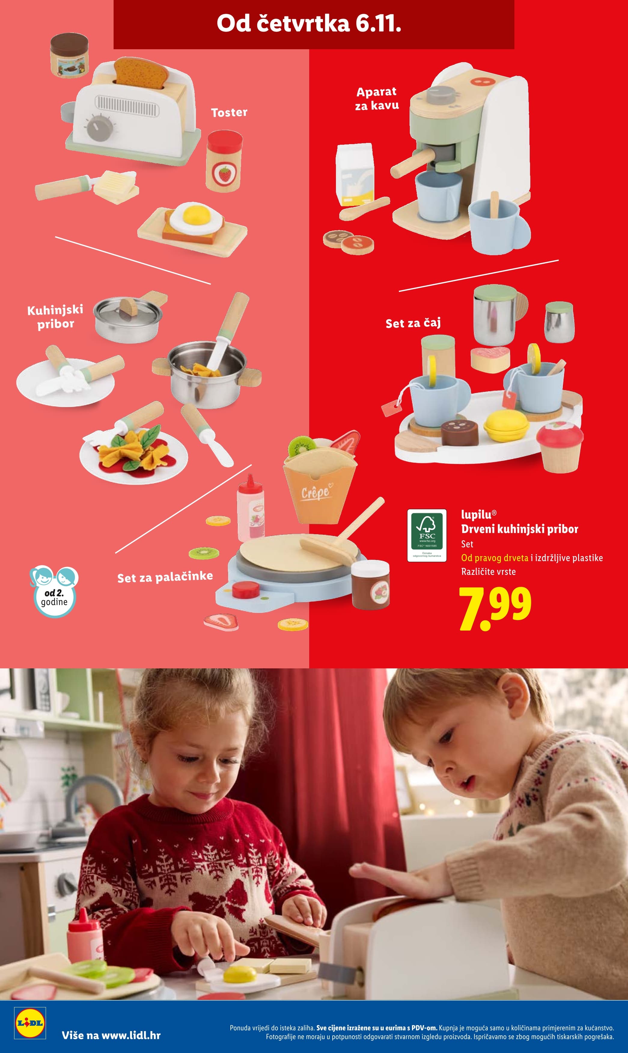 Page from catalog: Božićna ponuda igračaka