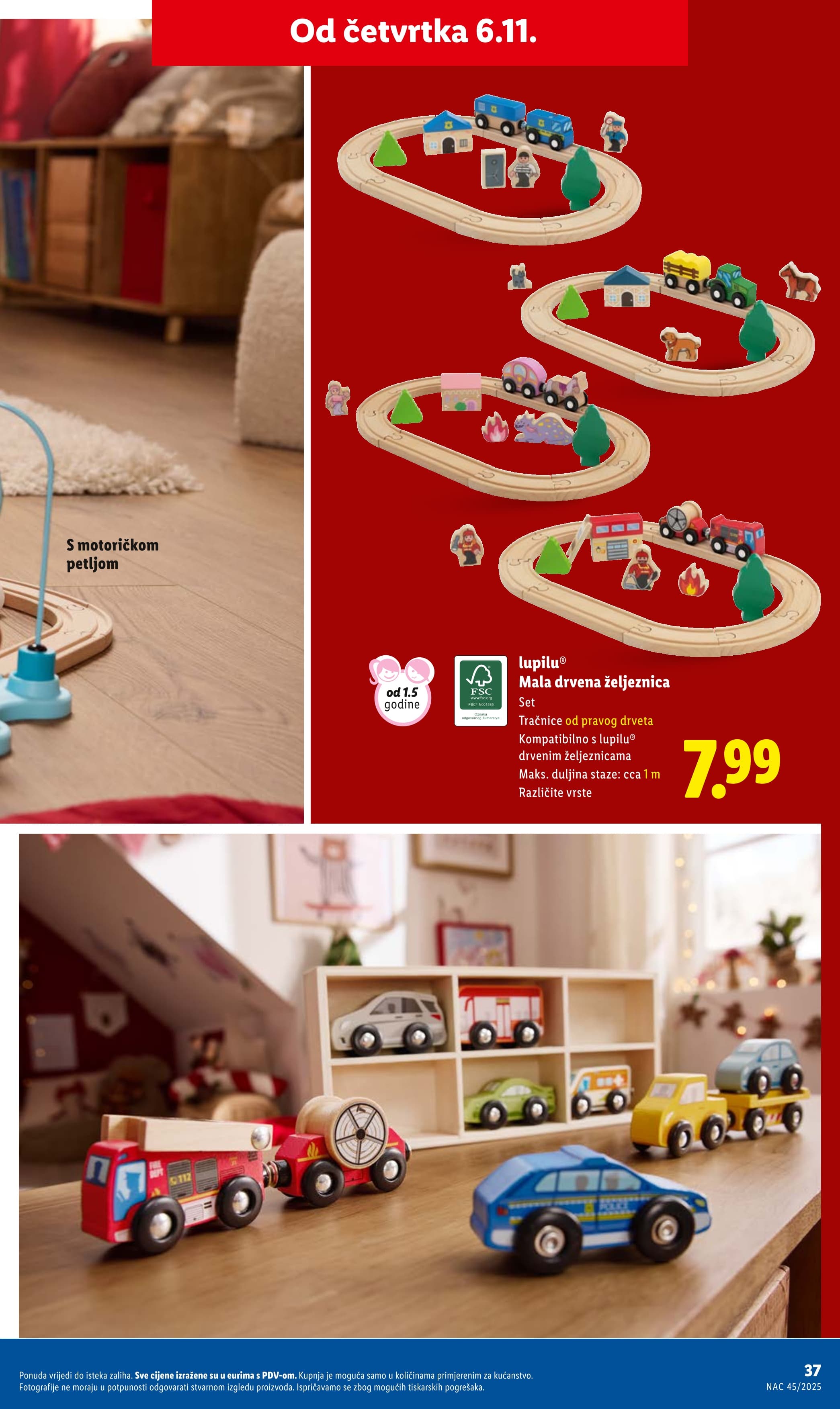 Page from catalog: Božićna ponuda igračaka