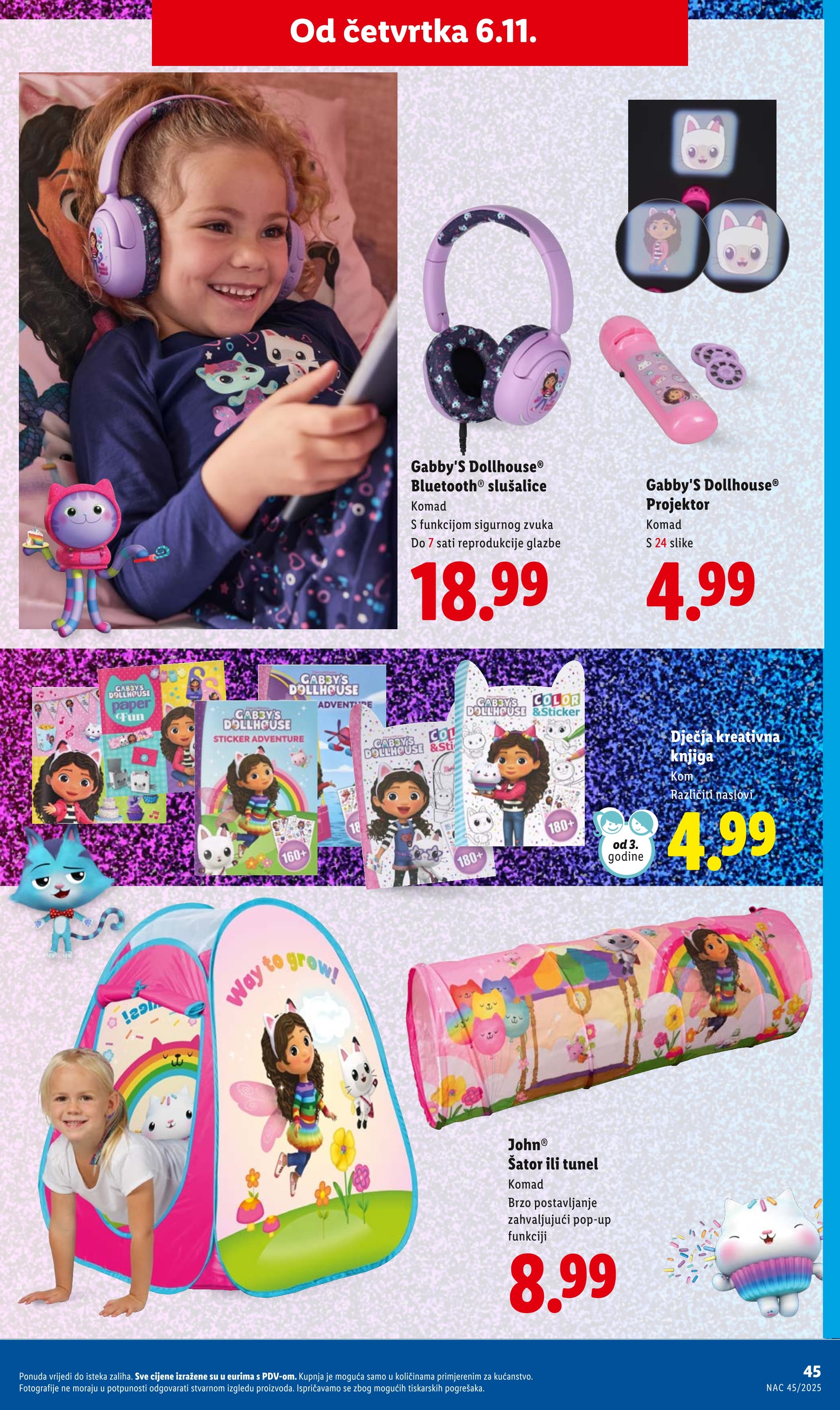 Stranica 45. Lidl kataloga - Akcije od 06.11. do 24.12.2025.