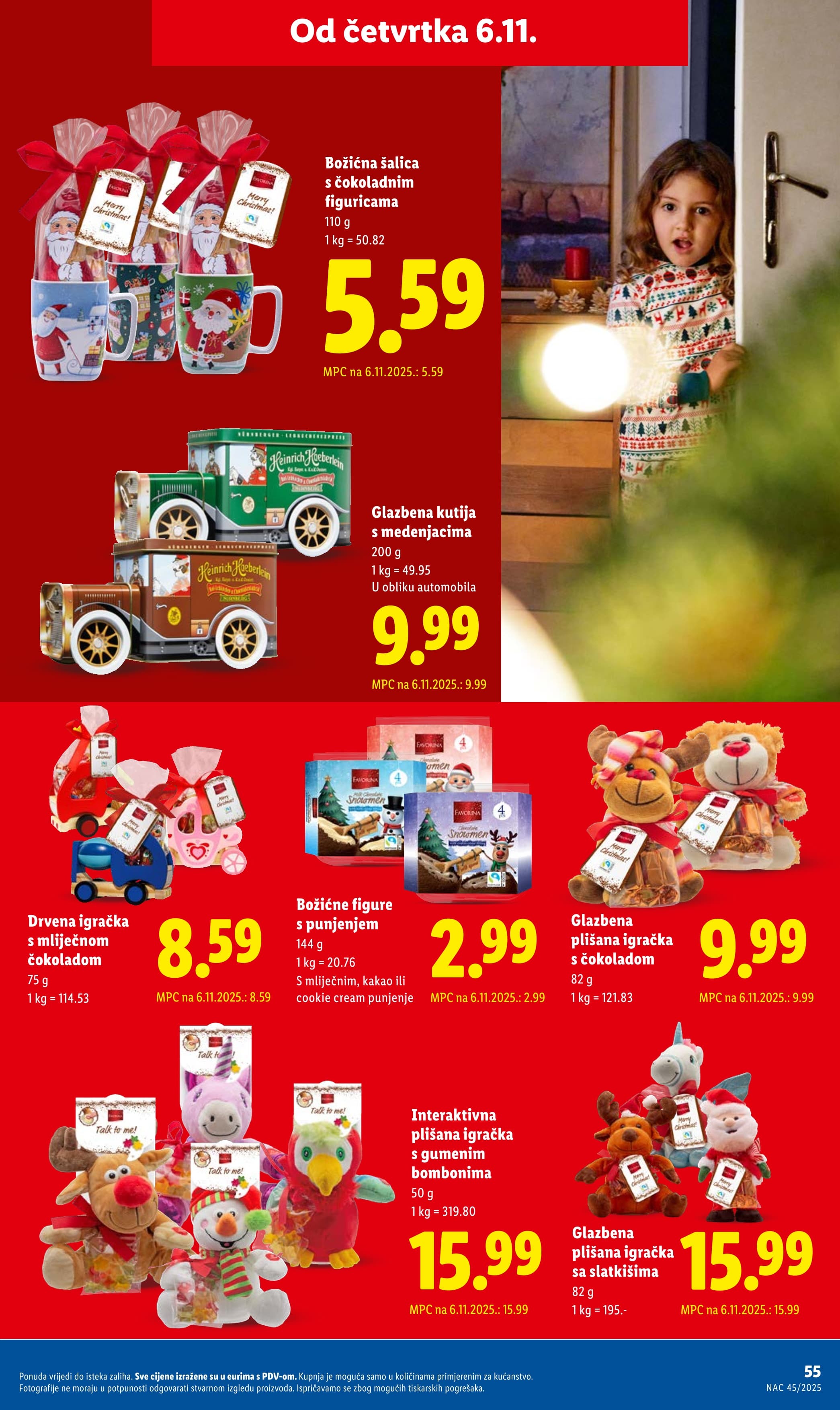 Stranica 55. Lidl kataloga - Akcije od 06.11. do 24.12.2025.